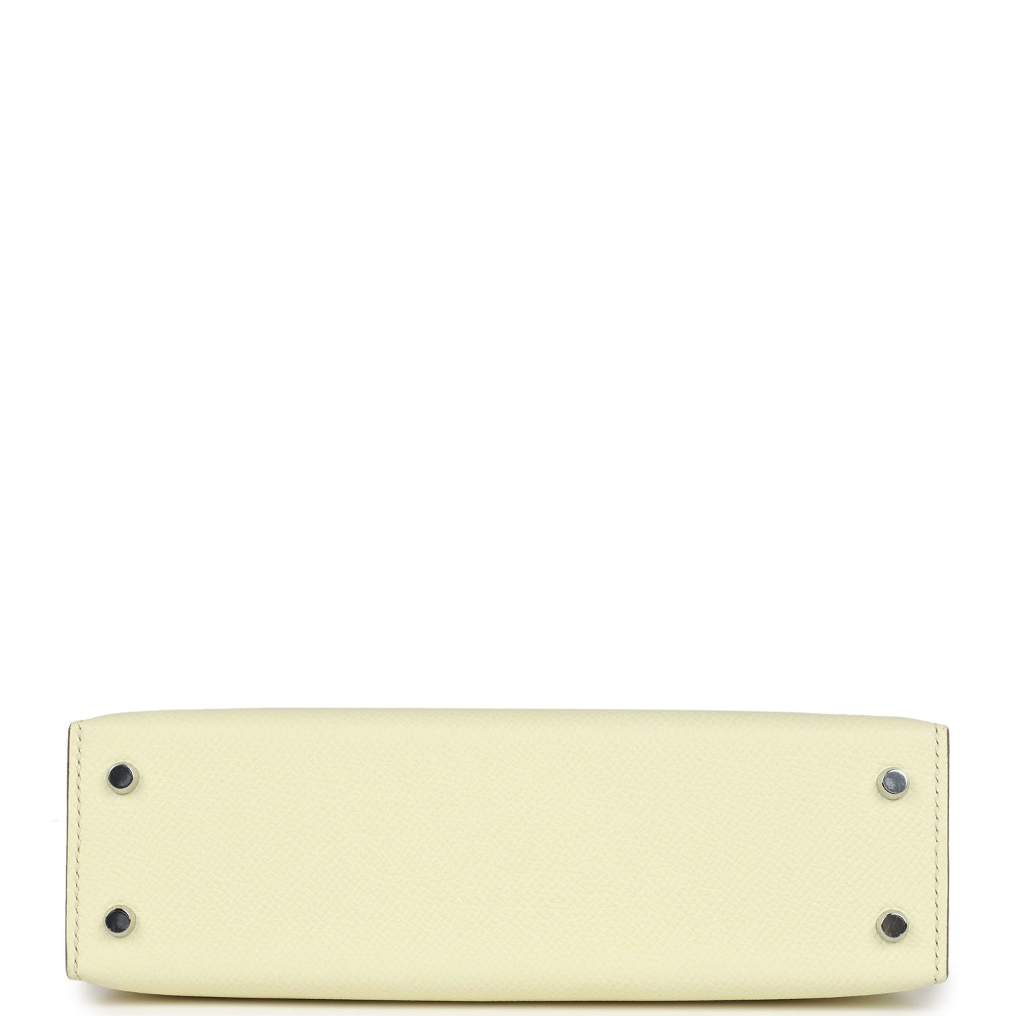 Hermes Kelly Sellier 20 Jaune Milton Epsom Palladium Hardware