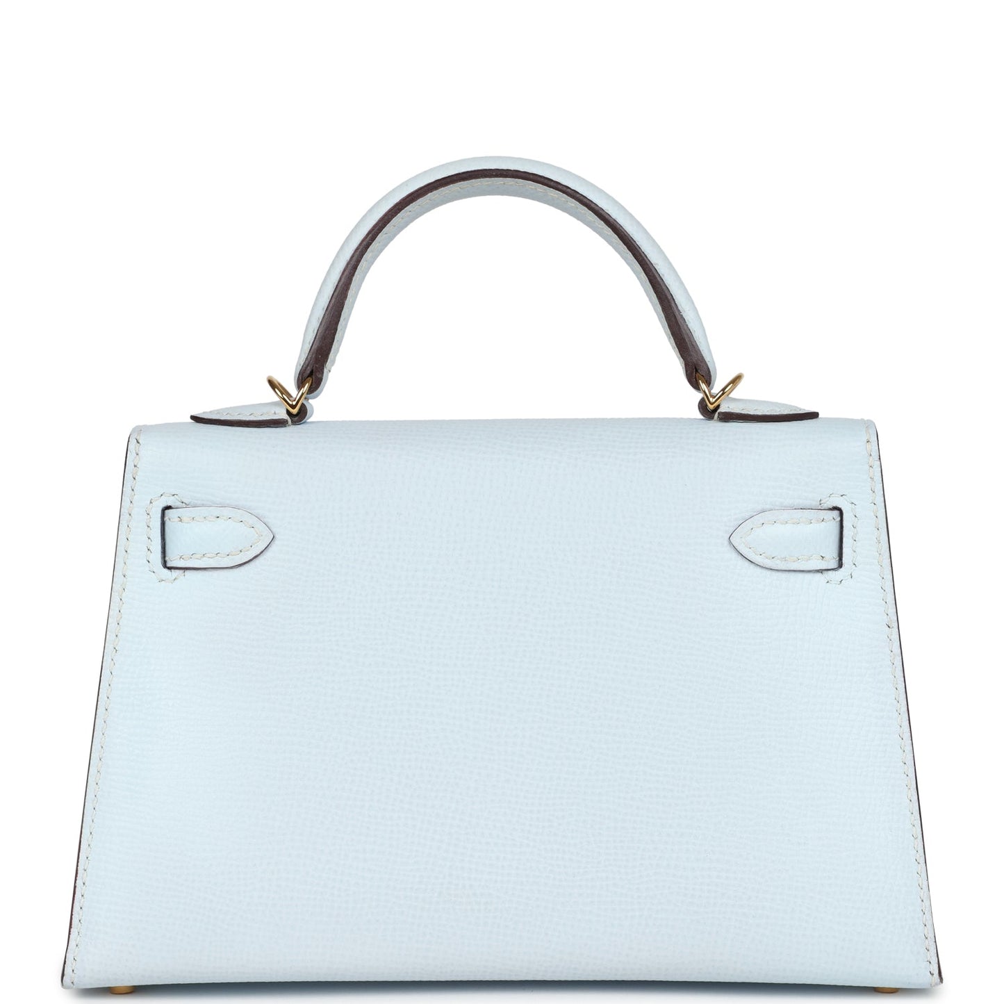 Hermes Kelly Sellier 20 Bleu Brume Epsom Gold Hardware