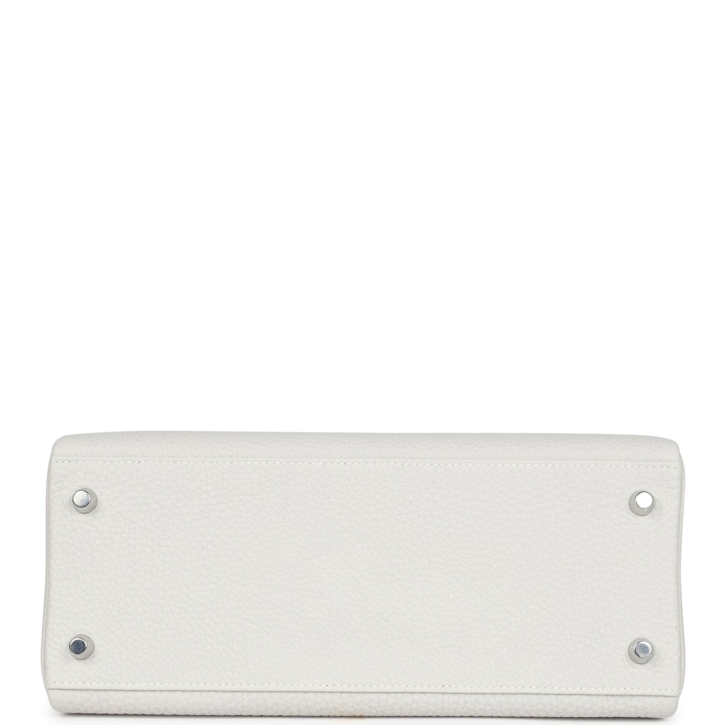 Hermes Kelly Retourne 28 Gris Pale Togo Palladium Hardware