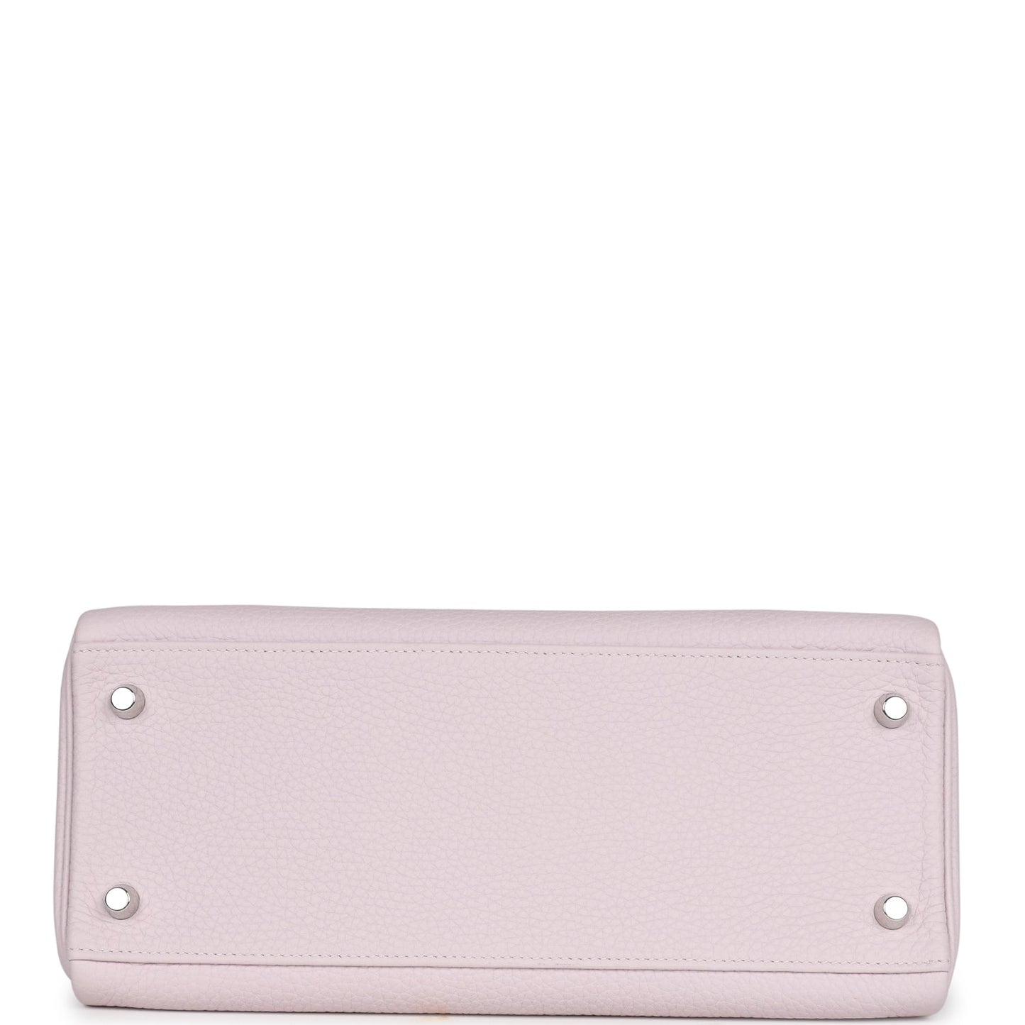 Hermes Kelly Retourne 28 Mauve Pale Clemence Palladium Hardware