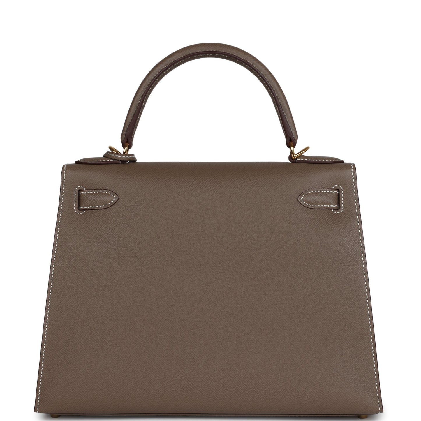 Hermes Kelly Sellier 28 Etoupe Epsom Gold Hardware