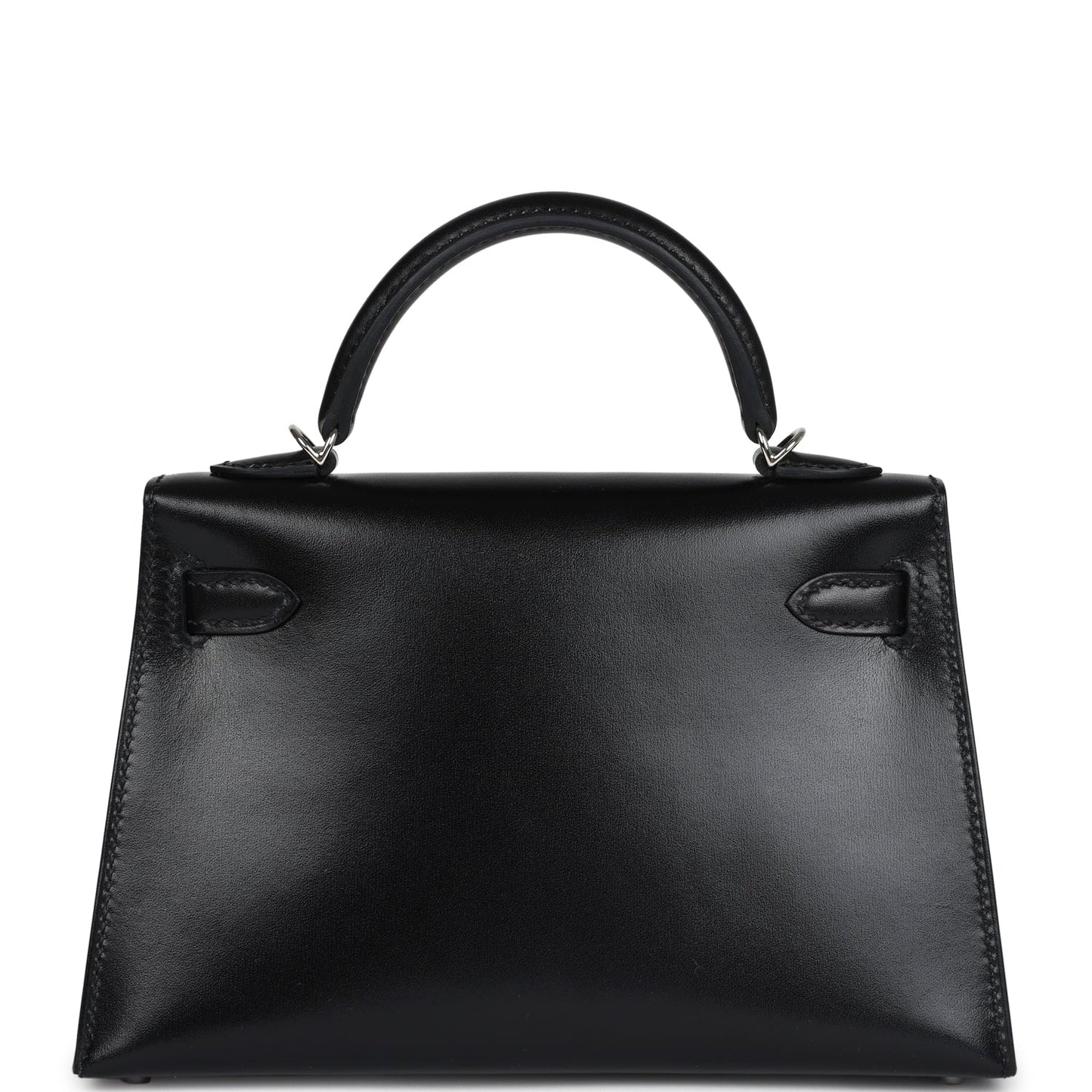 Hermes Kelly Sellier 20 Black Box Palladium Hardware