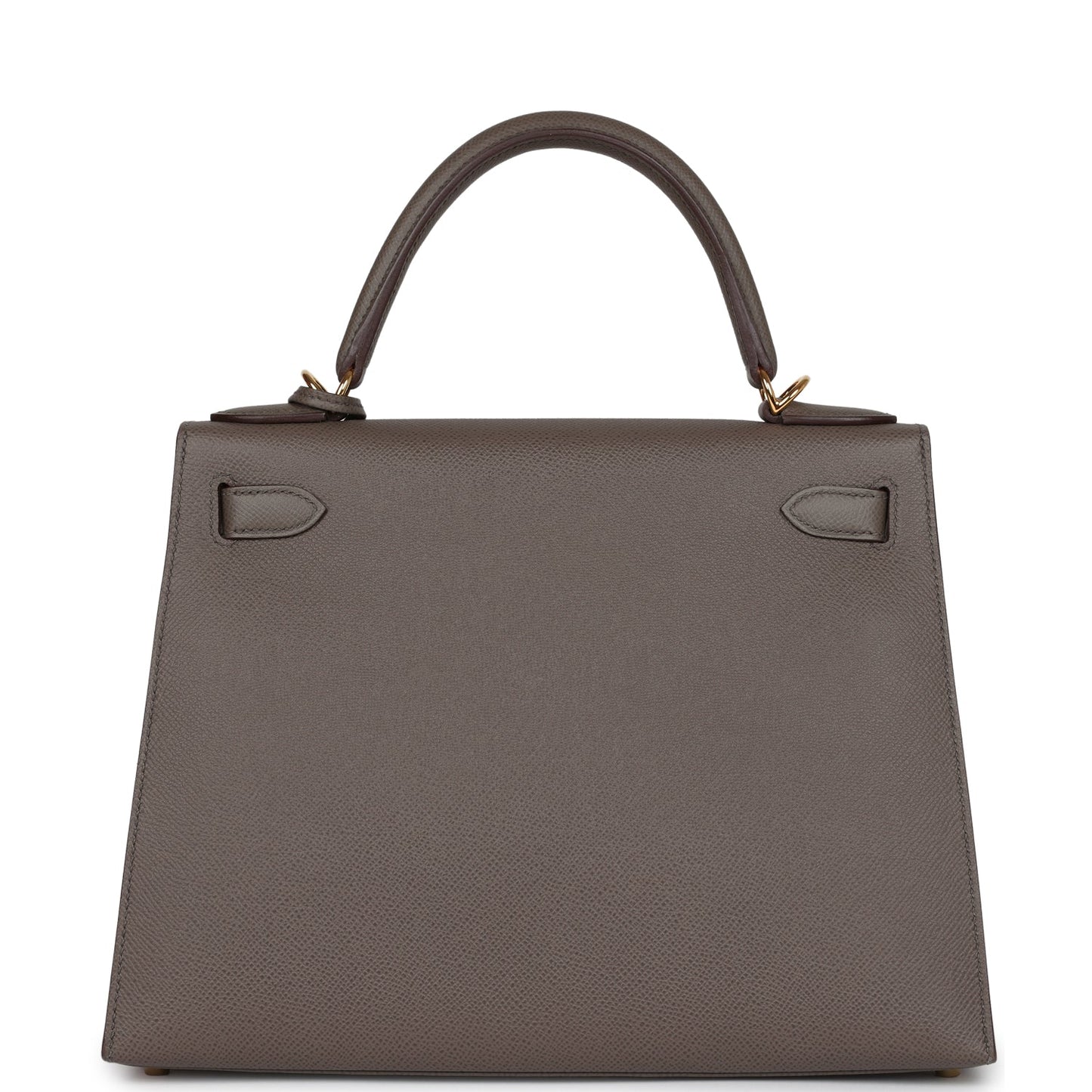 Hermes Kelly Sellier 28 Etain Epsom Gold Hardware