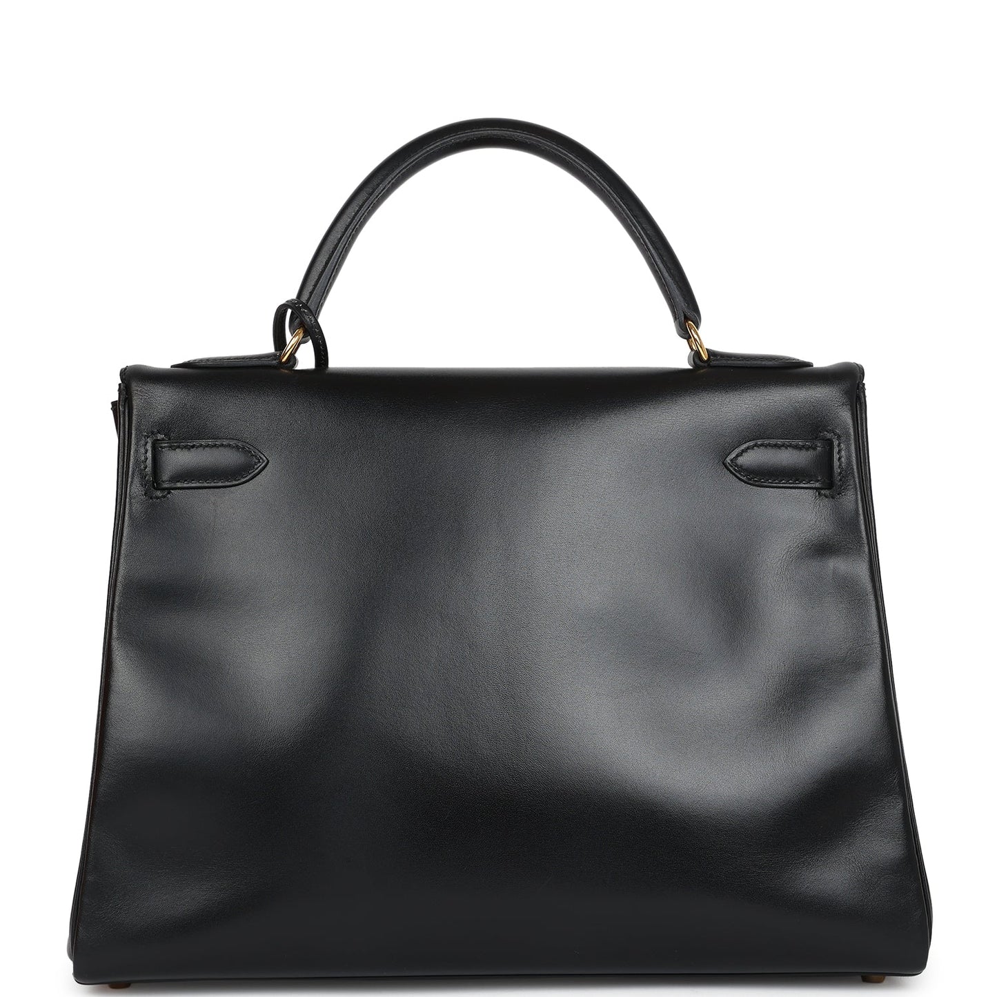 Hermes Kelly Retourne 32 Black Box Gold Hardware