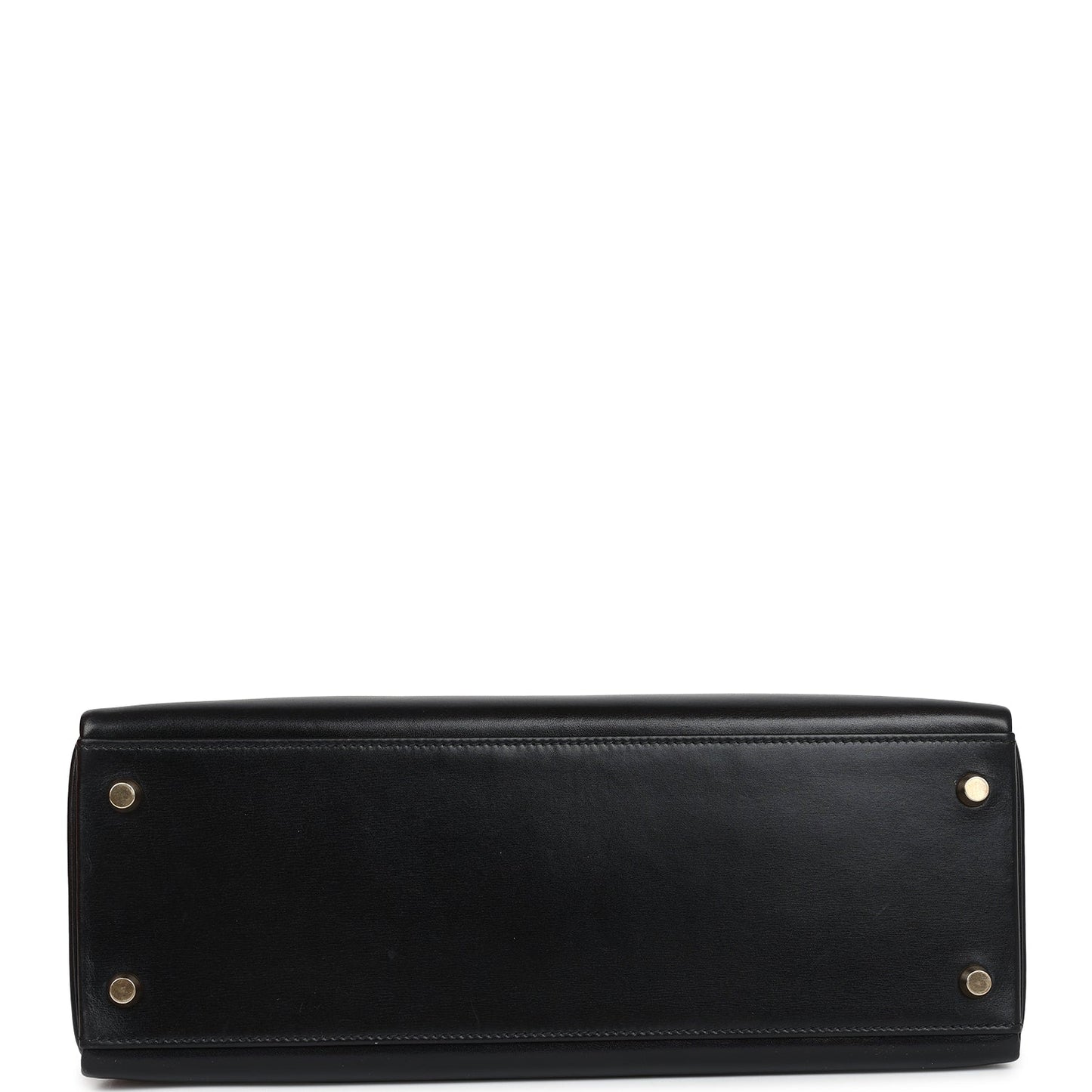 Hermes Kelly Retourne 32 Black Box Gold Hardware