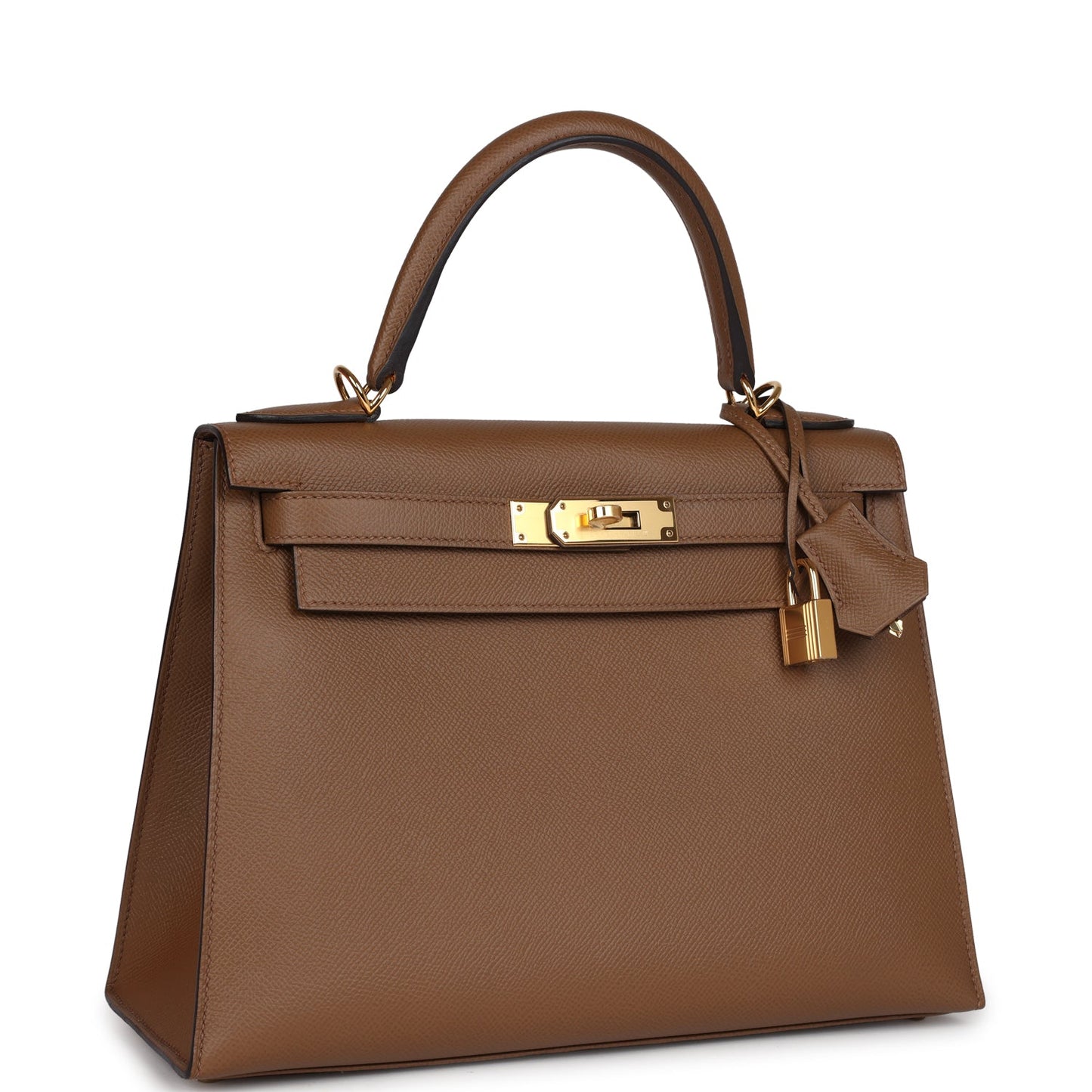 Hermes Kelly Sellier 28 Alezan Epsom Gold Hardware