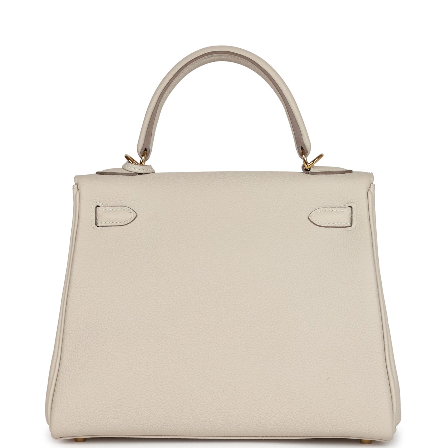 Hermes Kelly Retourne 25 Craie Togo Gold Hardware