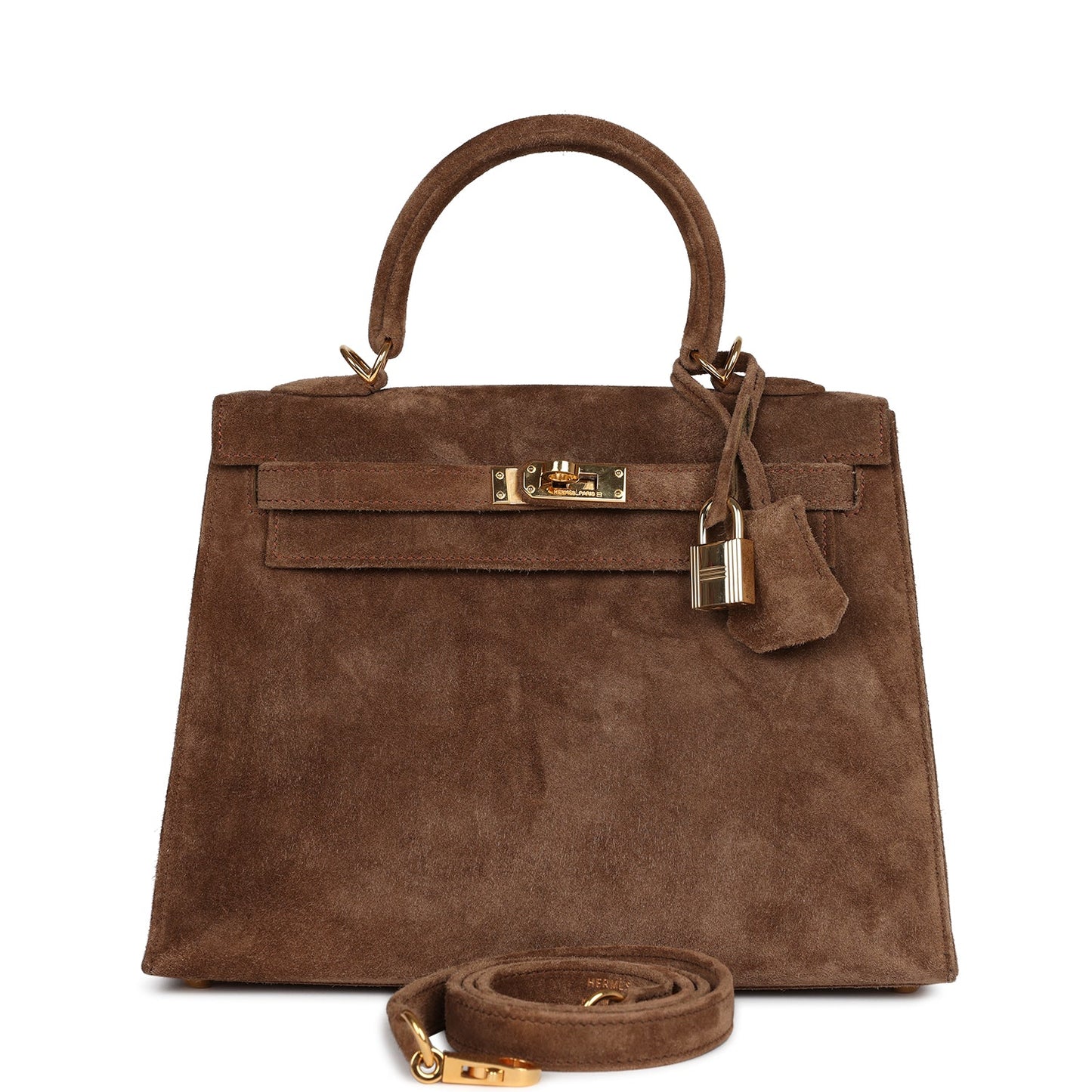 Hermes Kelly Sellier 25 Chai Ostrich Gold Hardware