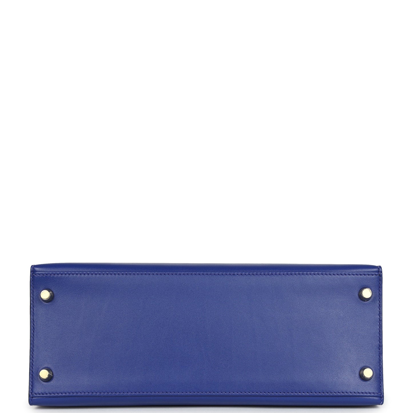 Hermes Kelly Sellier 28 Bleu Electric Tadelakt Gold Hardware