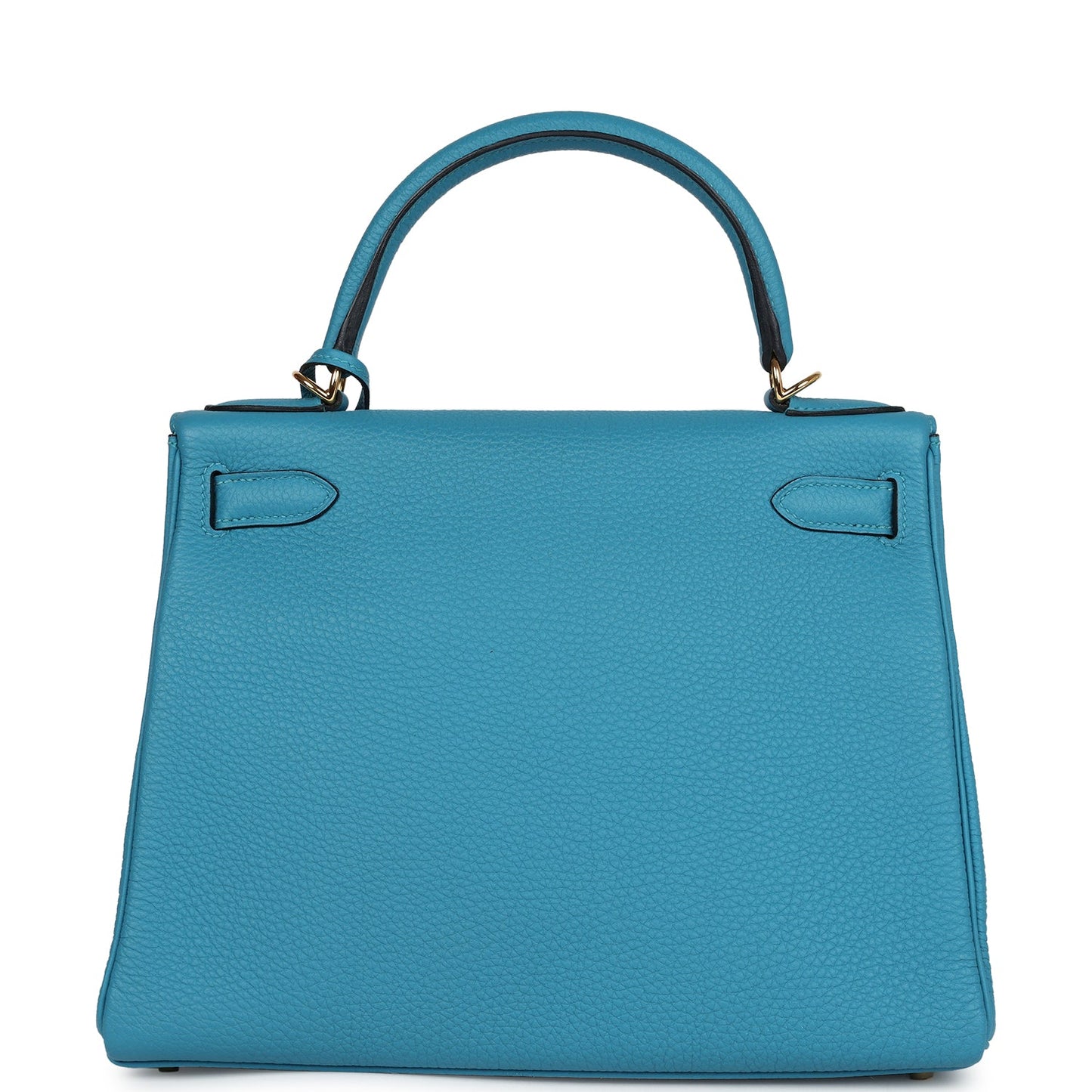 Hermes Kelly Retourne 28 Turquoise Togo Gold Hardware