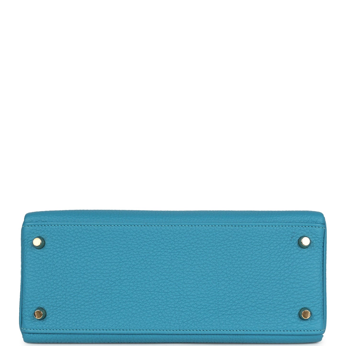 Hermes Kelly Retourne 28 Turquoise Togo Gold Hardware