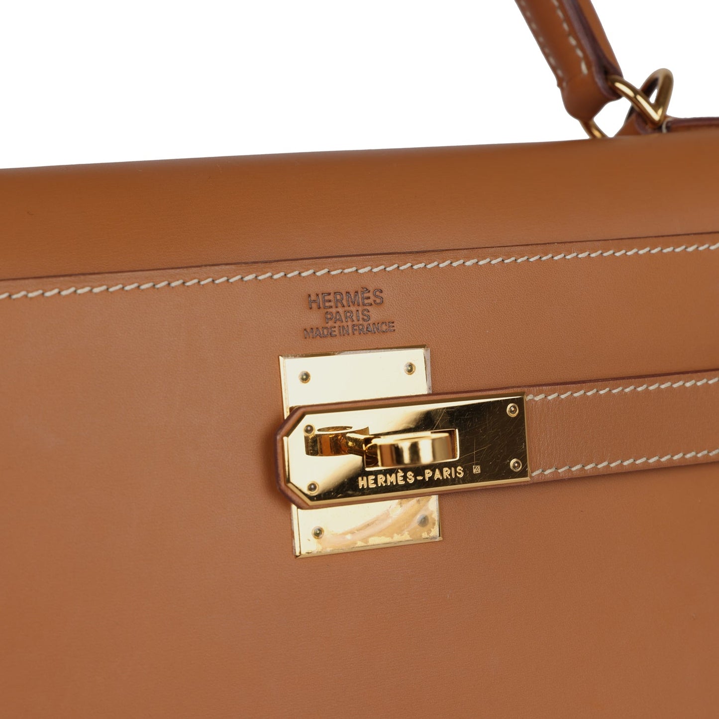 Hermes Kelly Sellier 32 Gold Chamonix Gold Hardware