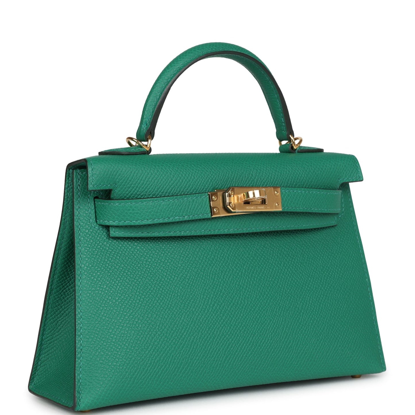 Hermes Kelly Sellier 20 Vert Vertigo Epsom Gold Hardware