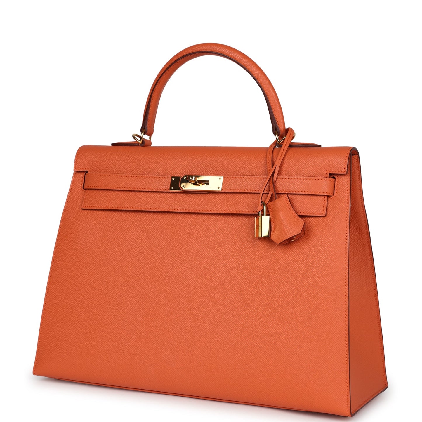 Hermes Kelly Sellier 35 Mango Epsom Gold Hardware