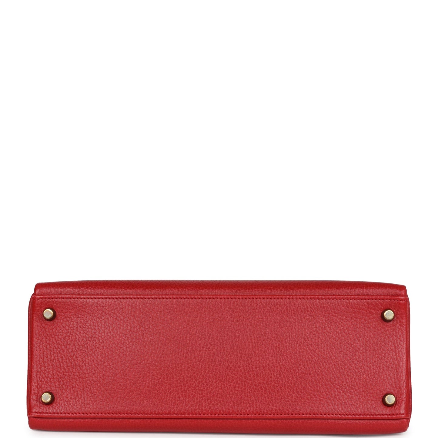 Hermes Kelly Retourne 32 Rouge Vif Ardennes Gold Hardware