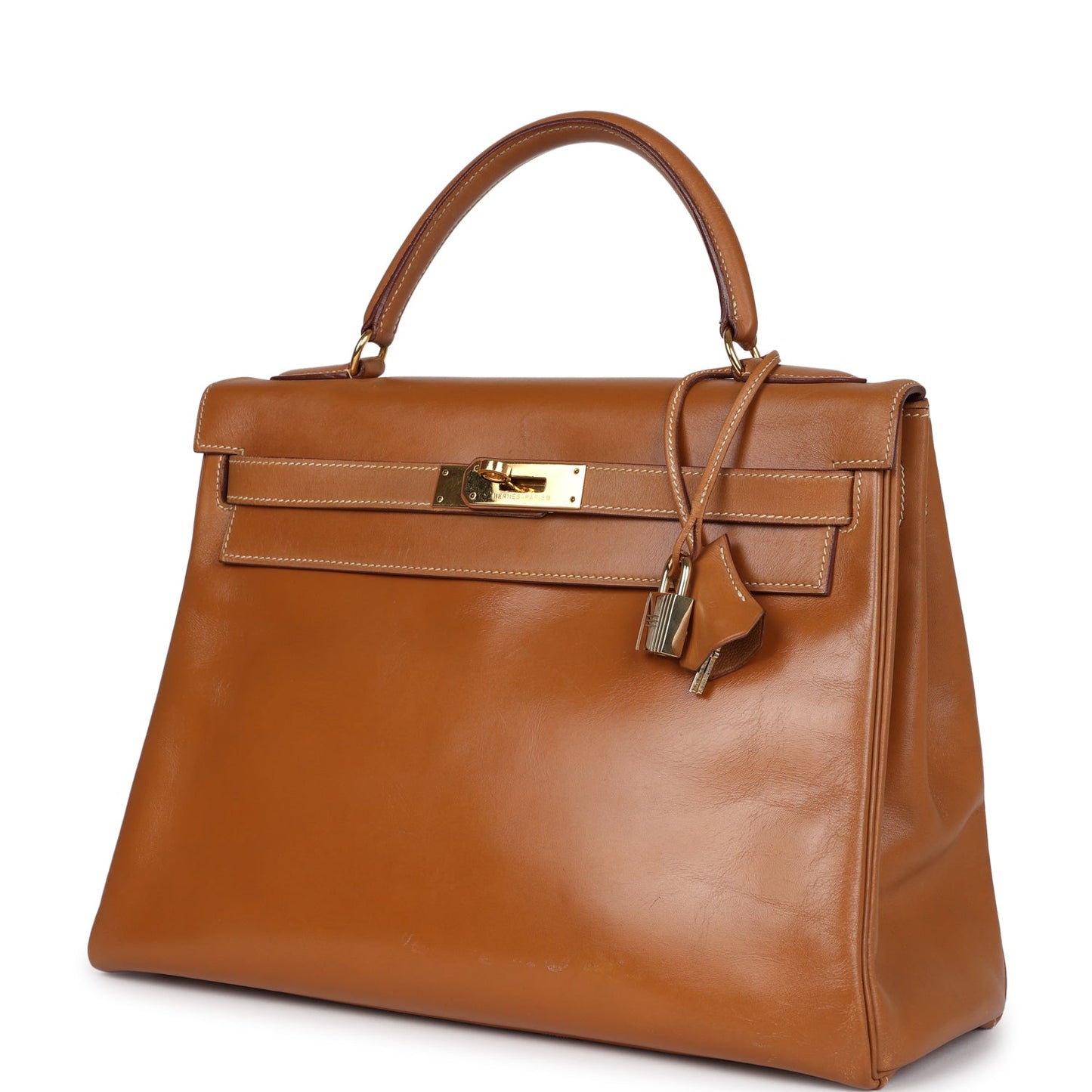 Hermes Kelly Retourne 32 Naturel Sable Chamonix Gold Hardware