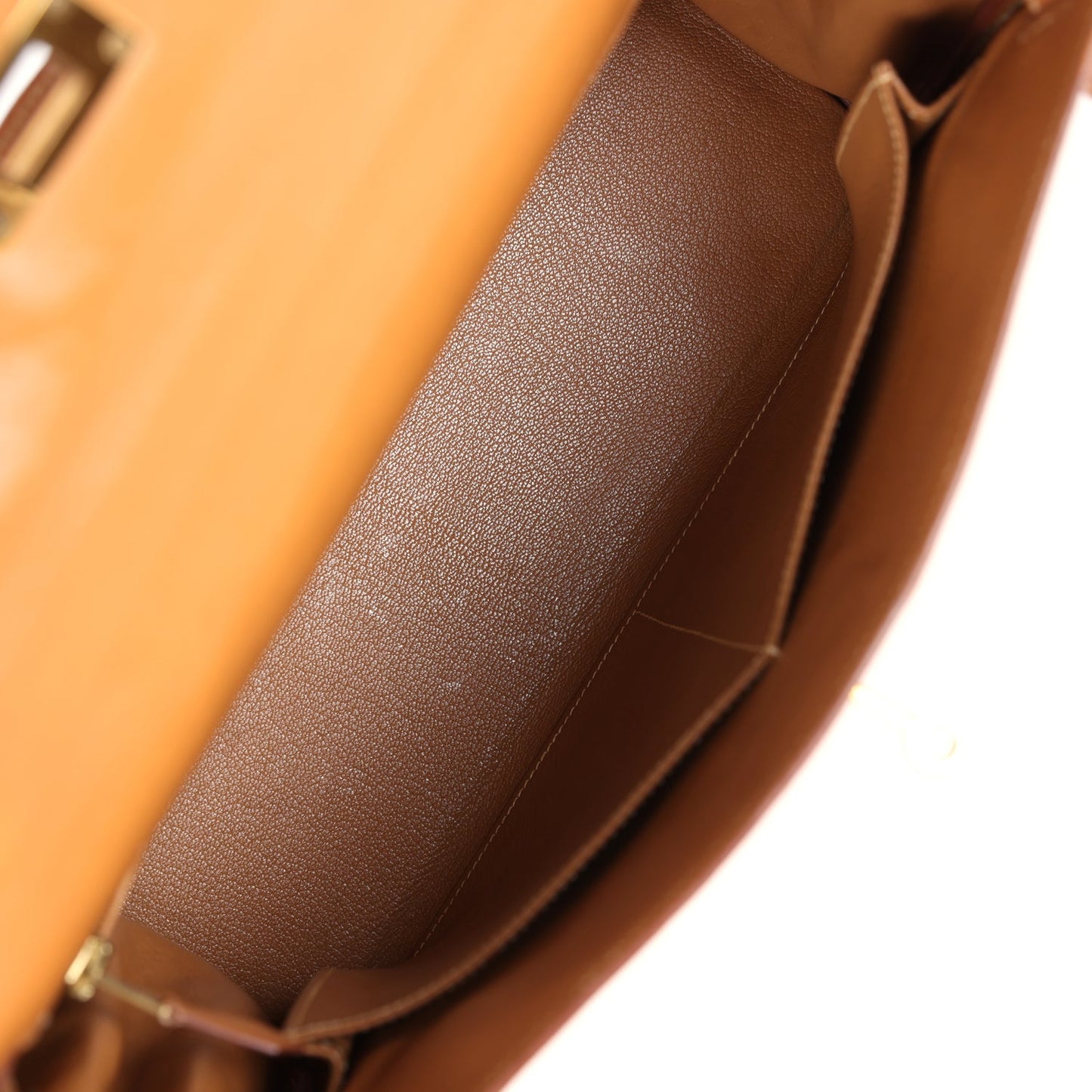 Hermes Kelly Retourne 32 Naturel Sable Chamonix Gold Hardware