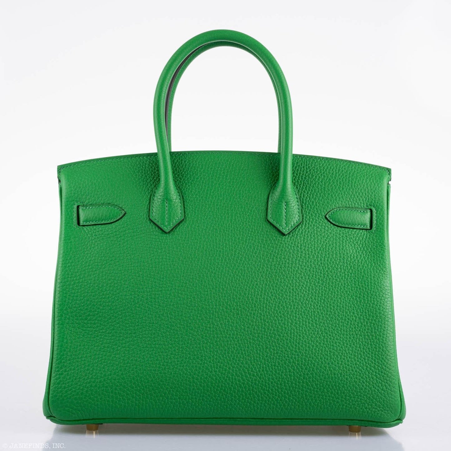 Hermes Birkin 25 Bambou (Bamboo) Green Togo with Gold Hardware