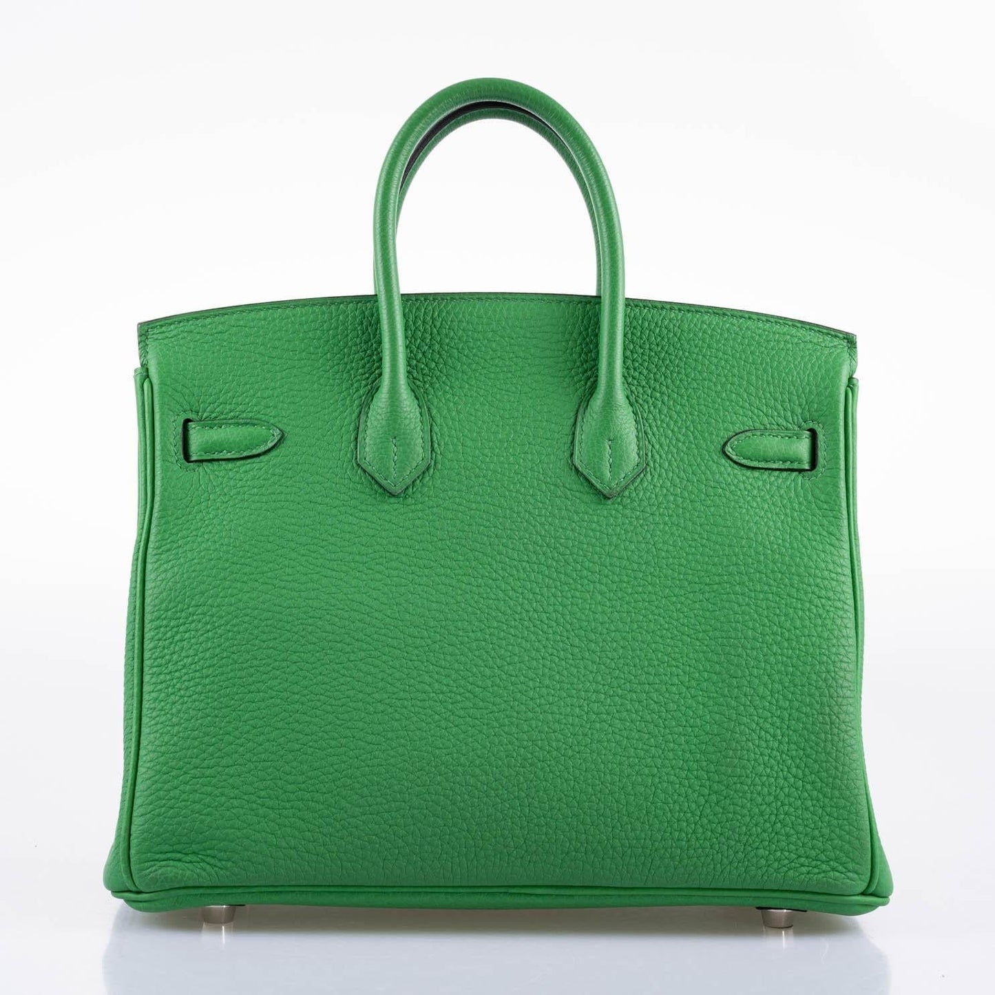 Hermes Birkin 25 Bambou (Bamboo) Green Togo with Palladium Hardware