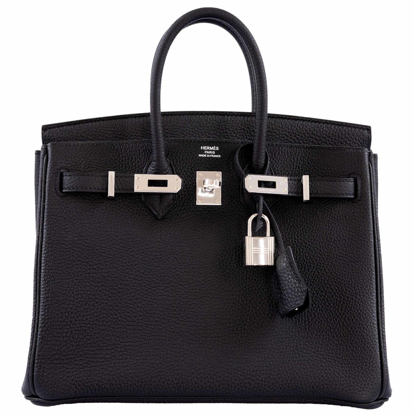 Hermes Birkin 25 Black Togo Palladium Hardware