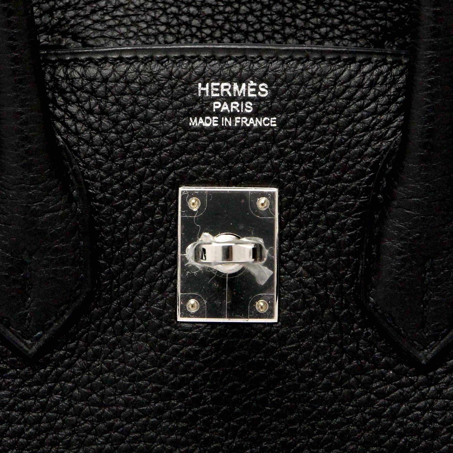 Hermes Birkin 25 Black Togo Palladium Hardware