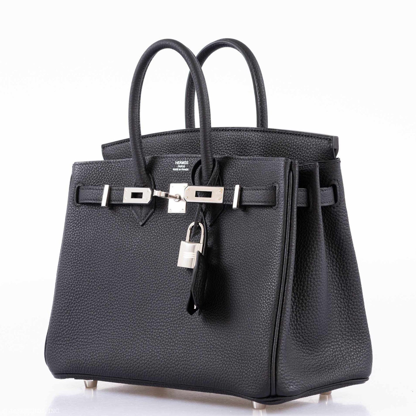 Hermes Birkin 25 Black Togo Palladium Hardware