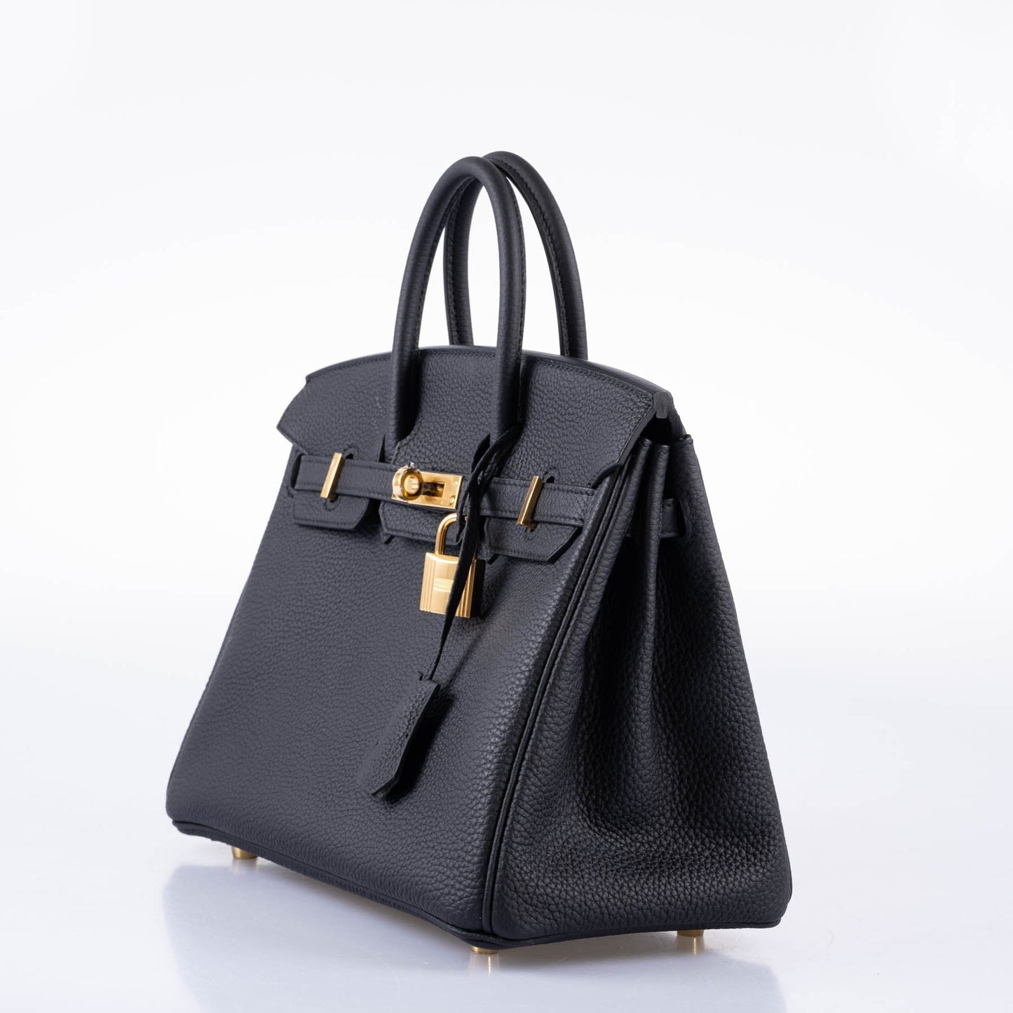 Hermes Birkin 25 Black Togo with Gold Hardware - 2020, Y