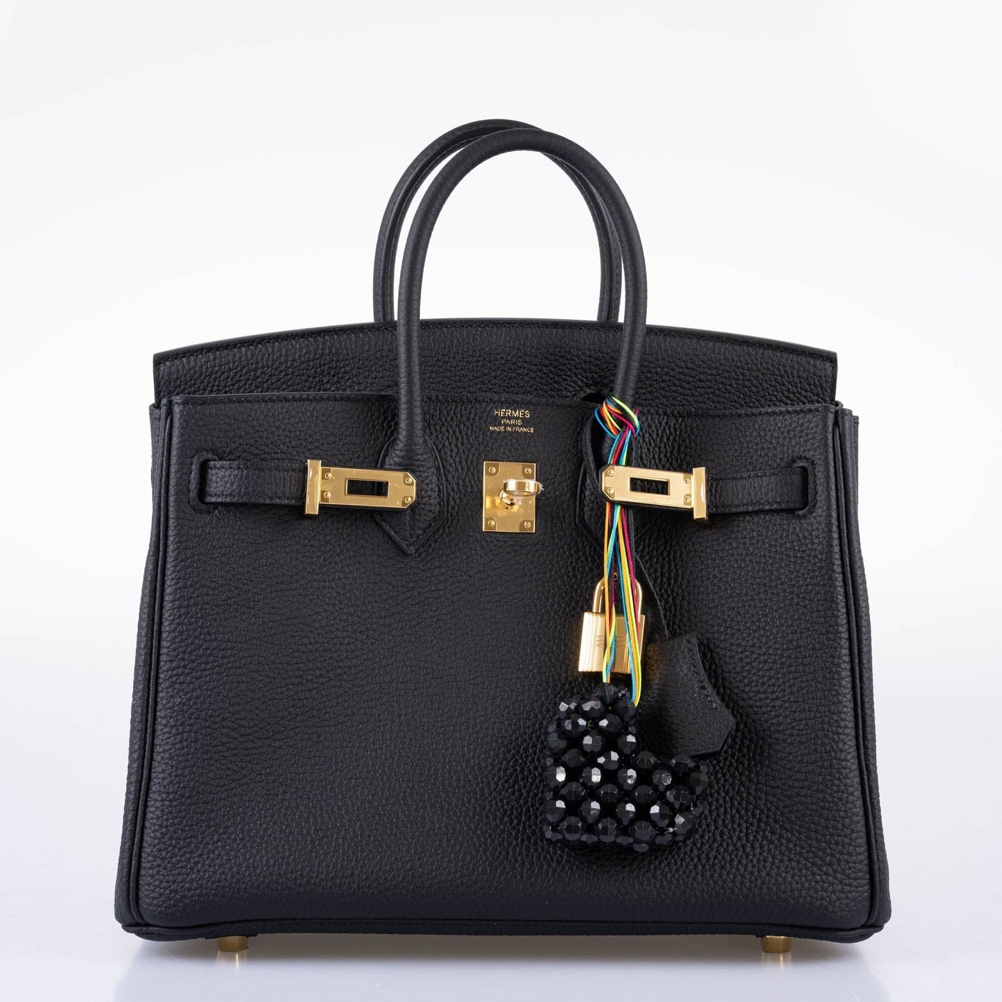 Hermes Birkin 25 Black Togo with Gold Hardware - 2020, Y