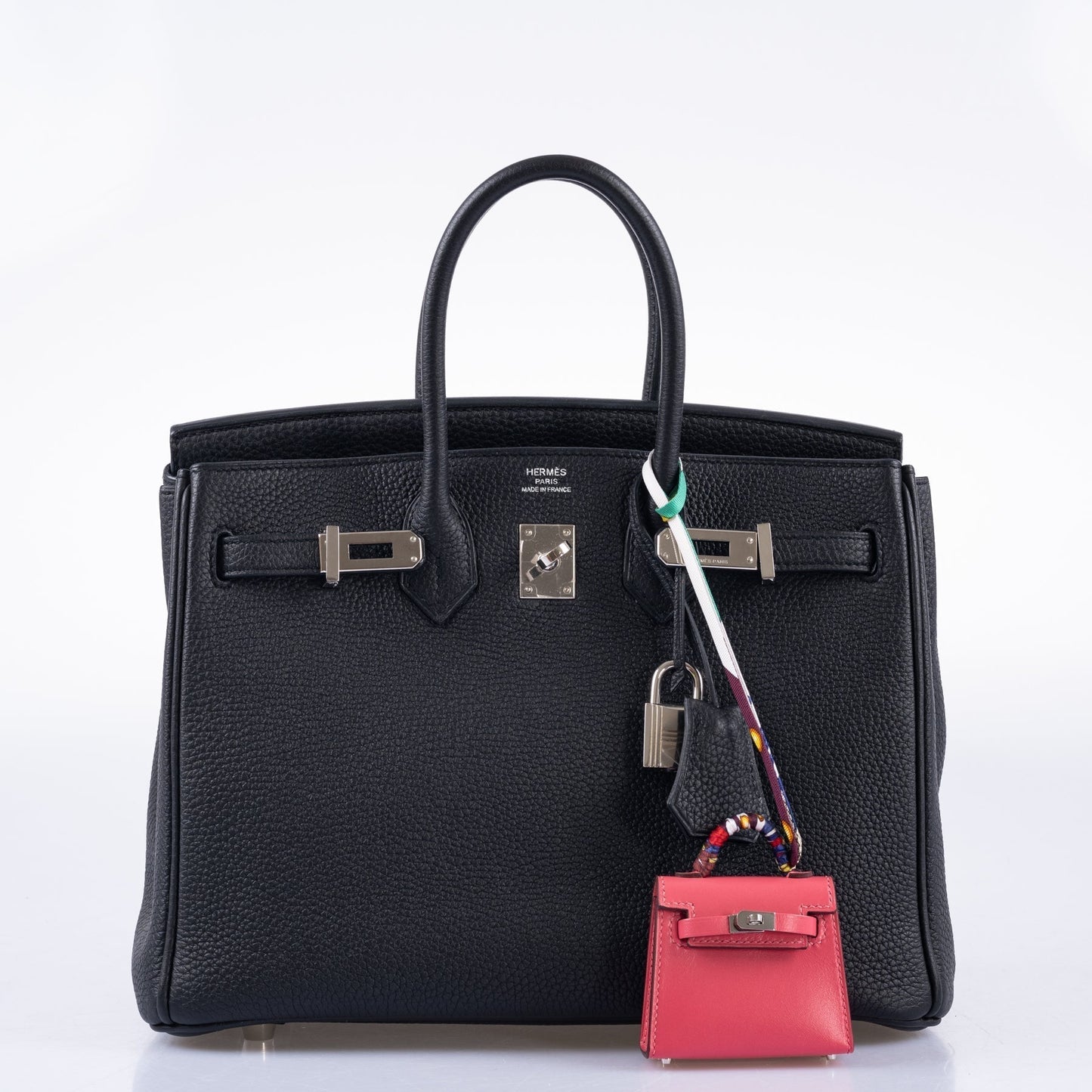 Hermes Birkin 25 Black Togo with Palladium Hardware