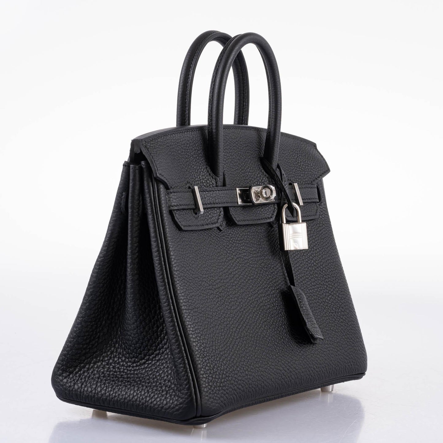 Hermes Birkin 25 Black Togo with Palladium Hardware - 2021, Z