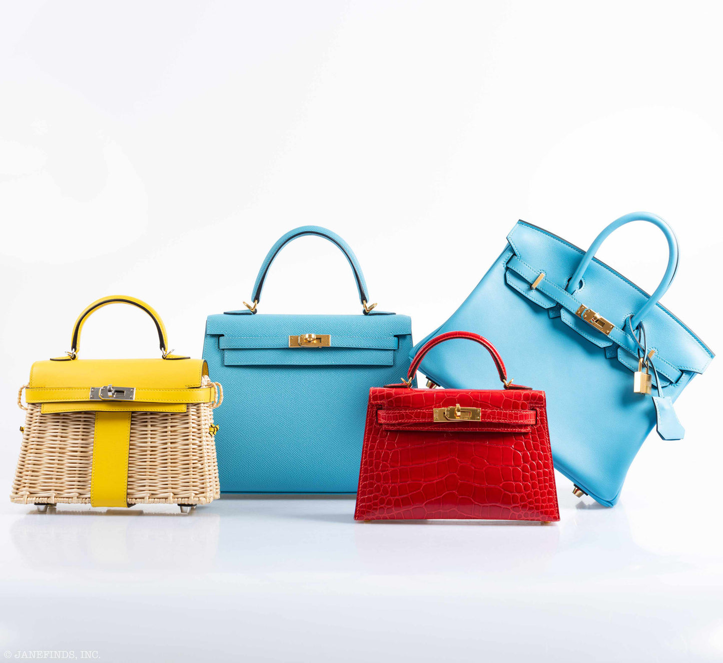 Hermes Birkin 25 Bleu Bleu du Nord Swift Gold Hardware