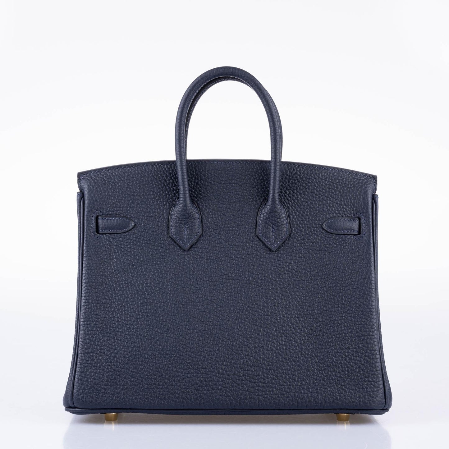 Hermes Birkin 25 Bleu Nuit Togo with Gold Hardware - 2020, Y