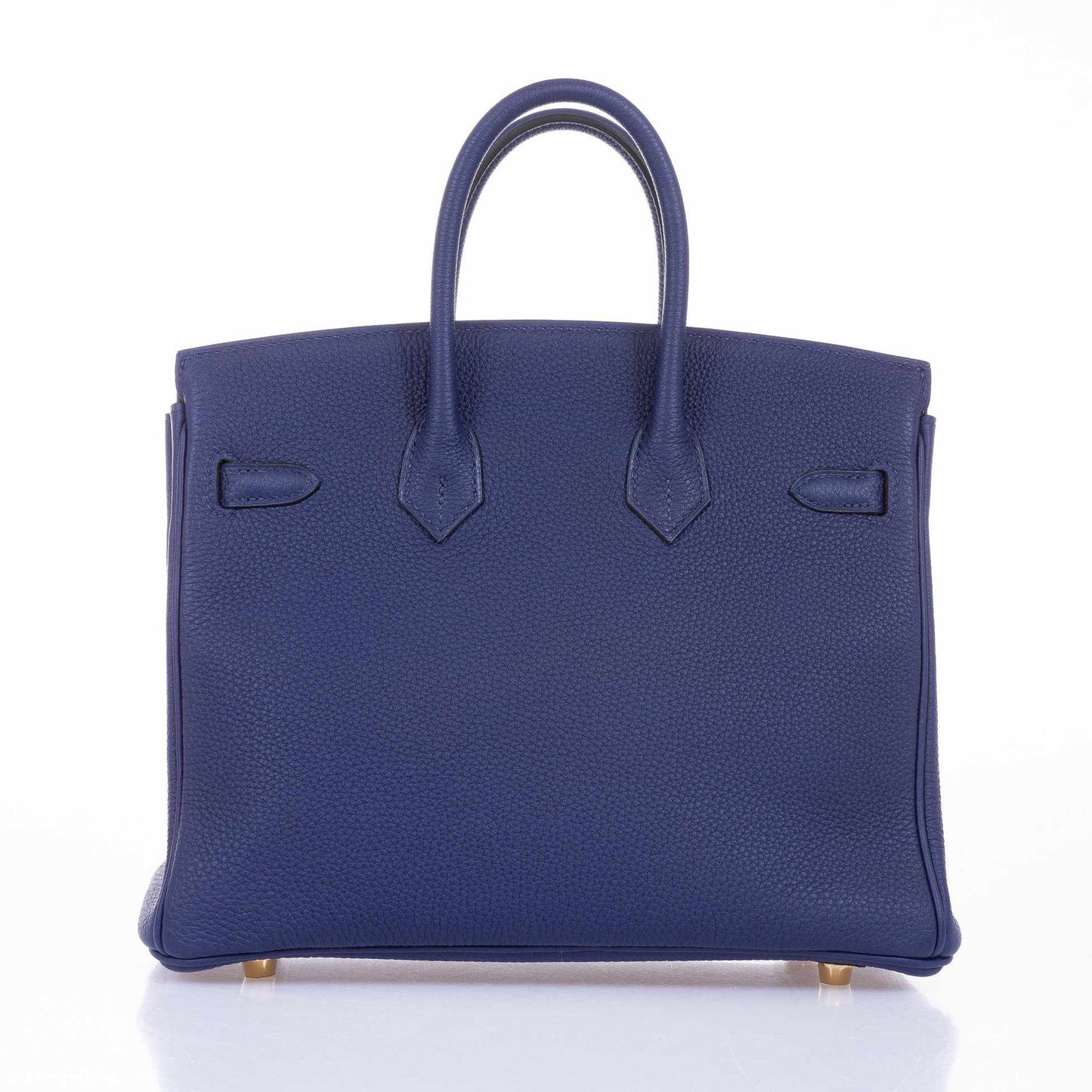 Hermes Birkin 25 Blue Encre (Ink) Togo Gold Hardware