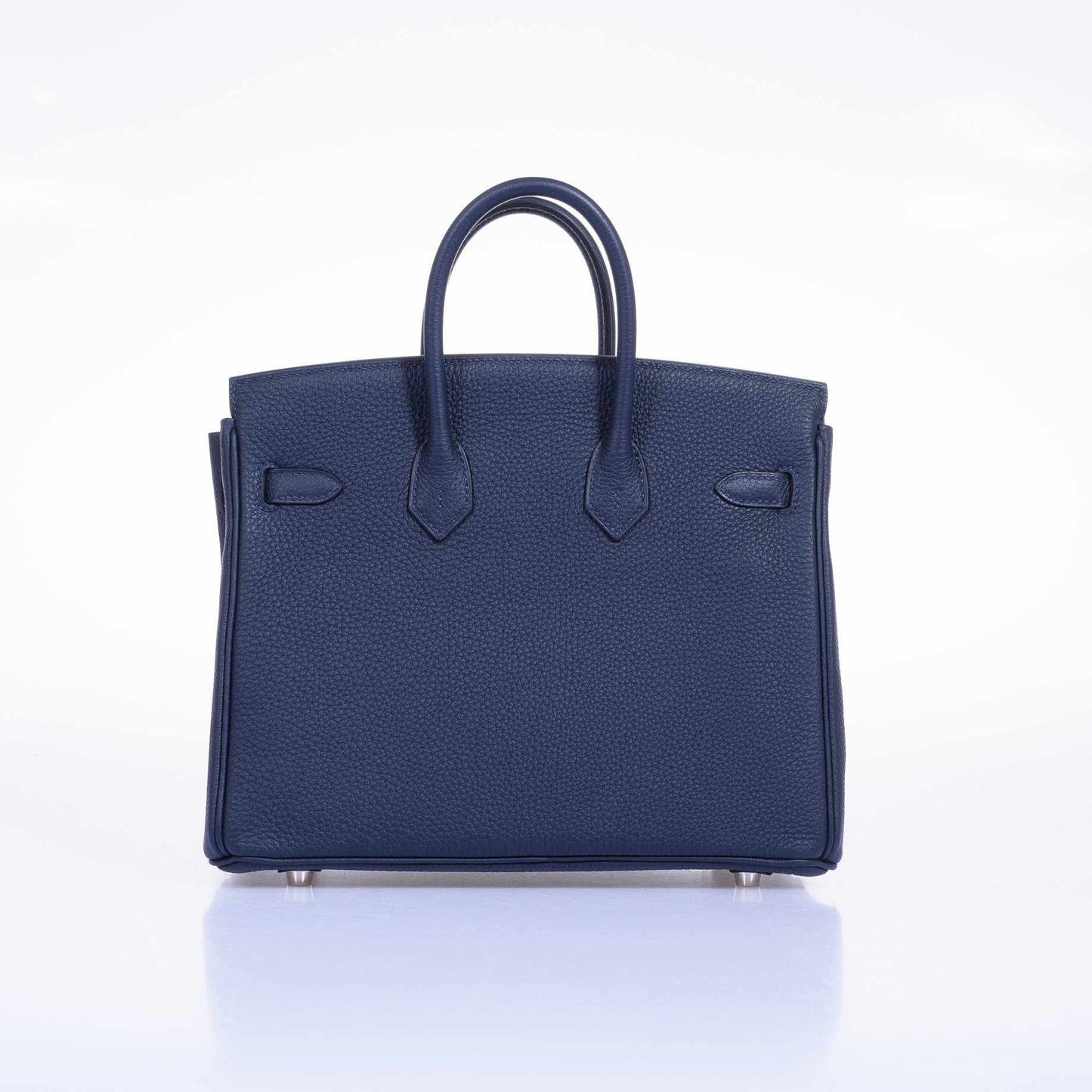 Hermes Birkin 25 Blue Indigo Togo Palladium Hardware