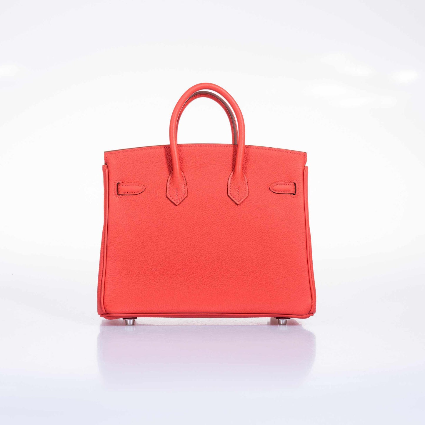 Hermes Birkin 25 Capucine Togo Palladium Hardware