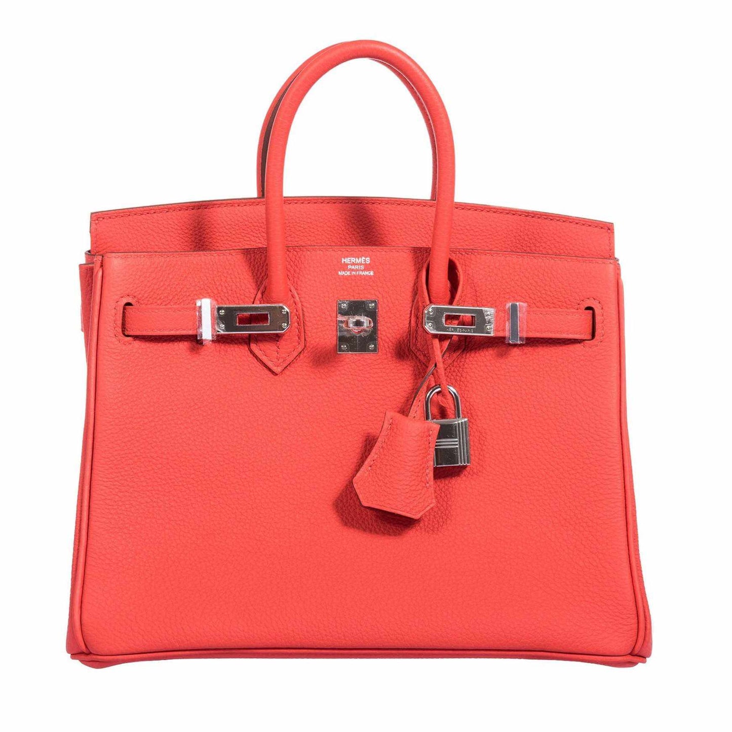 Hermes Birkin 25 Capucine Togo Palladium Hardware