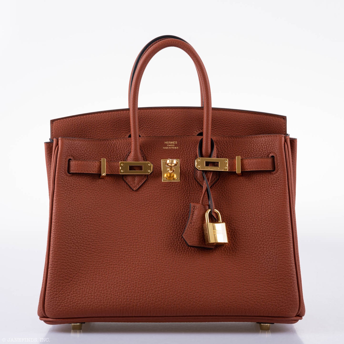 Hermes Birkin 25 Cuivre Togo Leather Gold Hardware - 2016, X