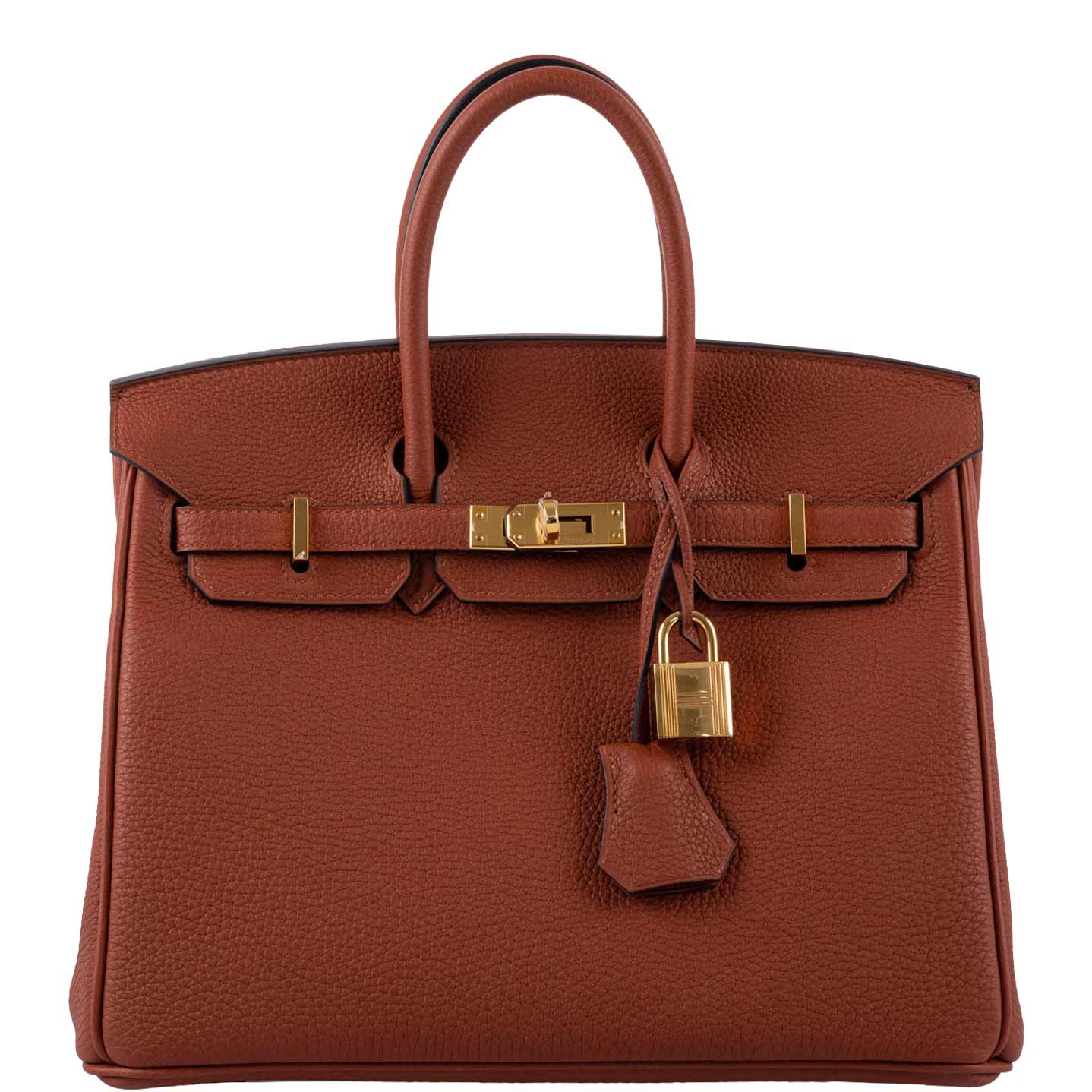 Hermes Birkin 25 Cuivre Togo Leather Gold Hardware - 2016, X