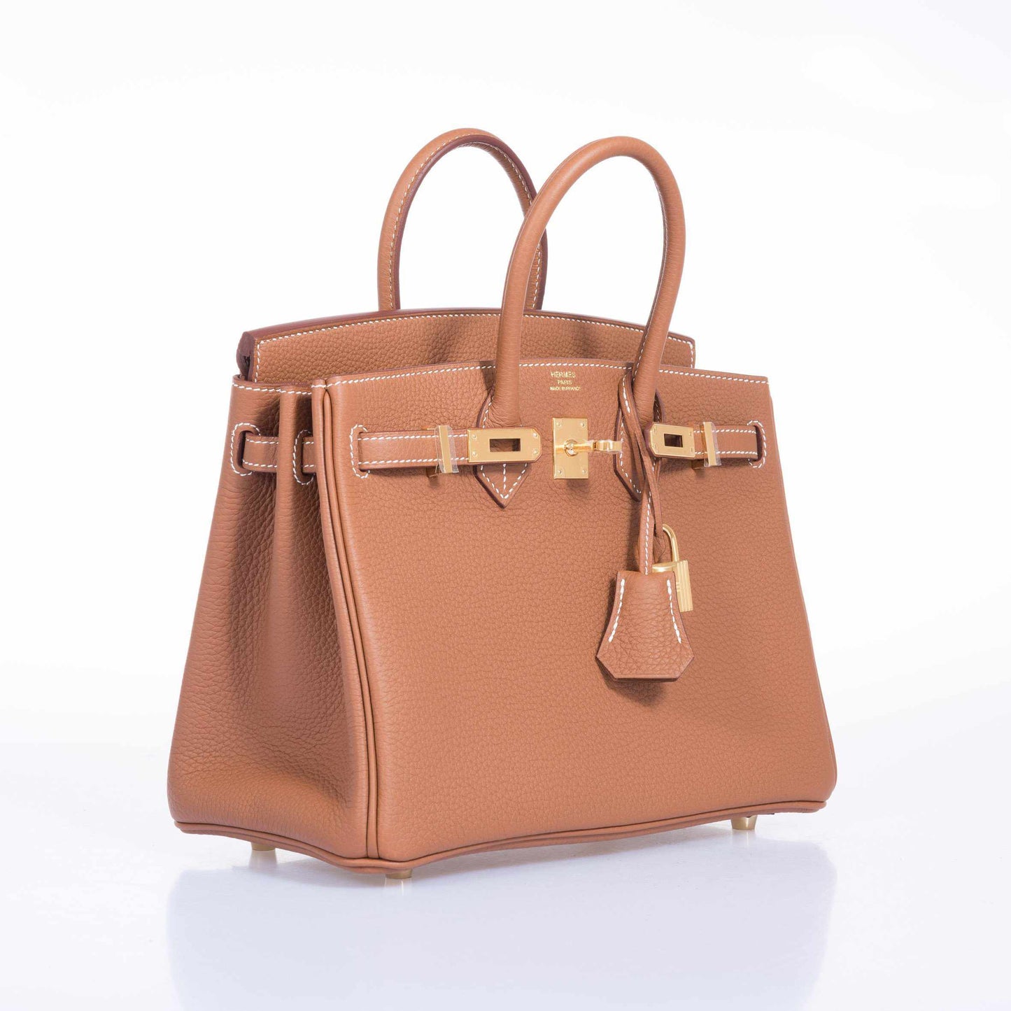 Hermes Birkin 25 Gold Togo Gold Hardware