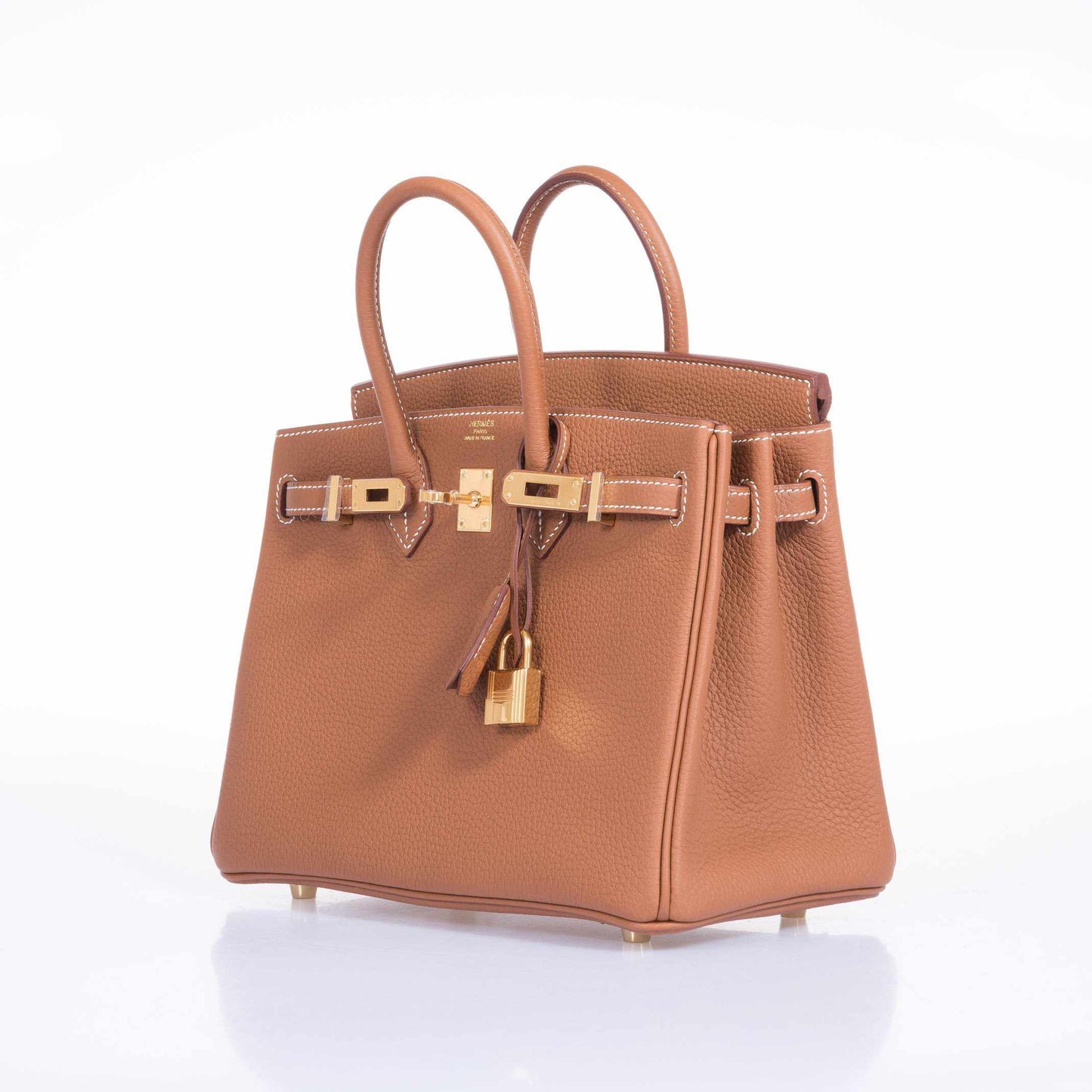 Hermes Birkin 25 Gold Togo Gold Hardware