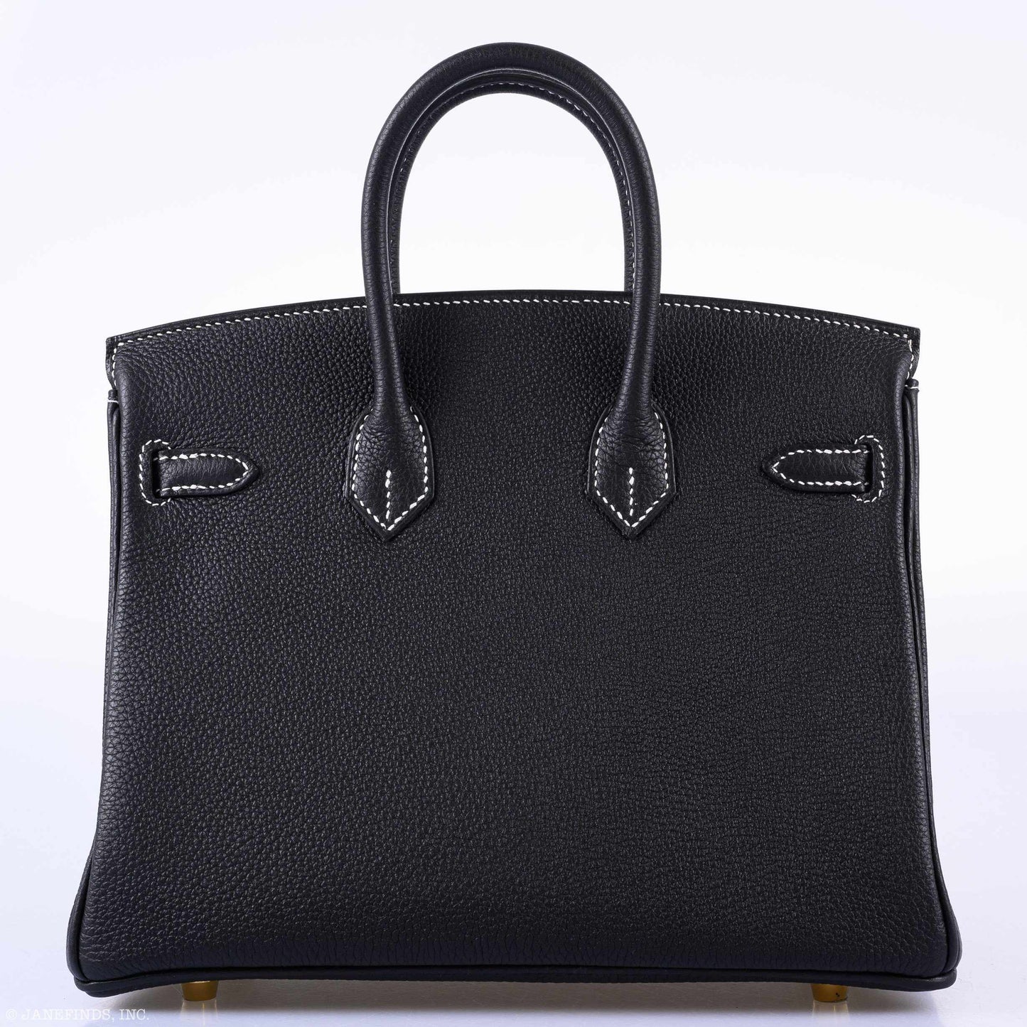 Hermes Birkin 25 HSS Black Togo & Lime Gold Hardware - 2020, Y