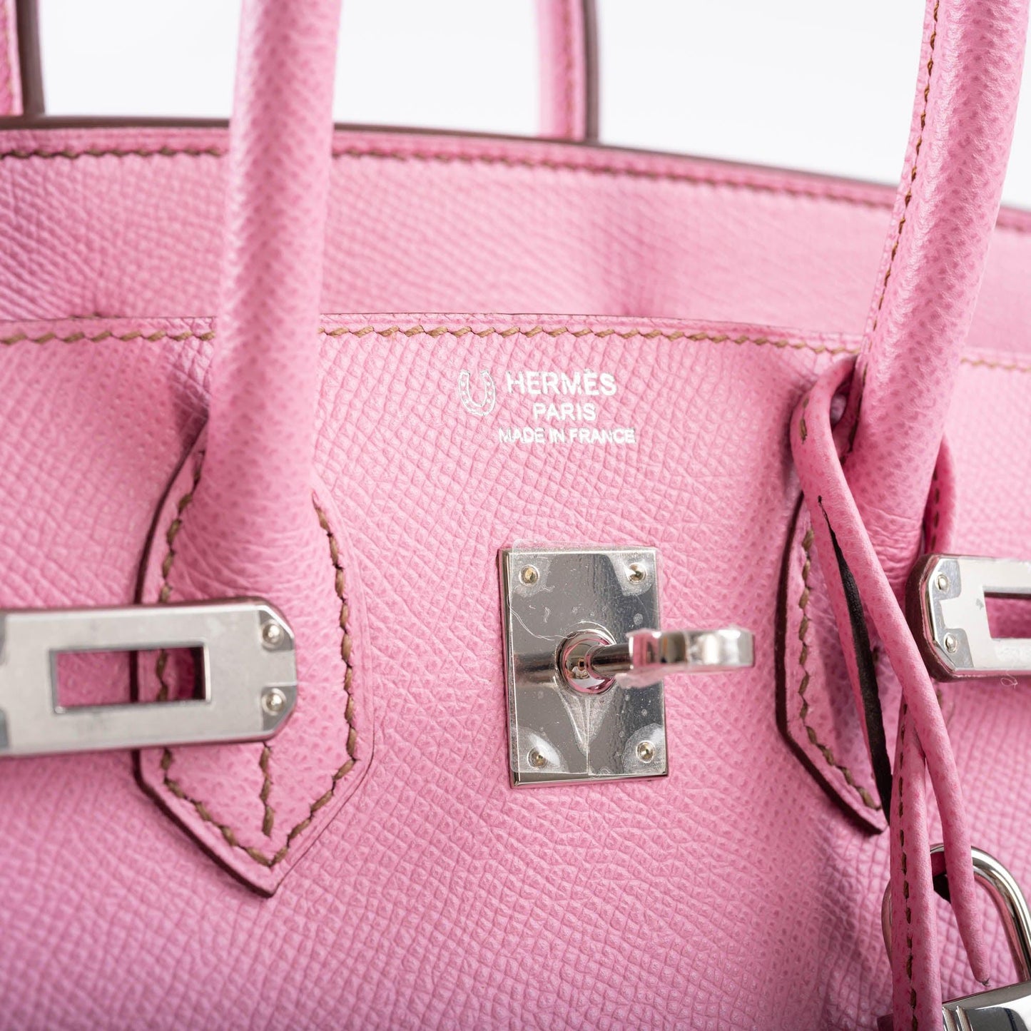 Hermes Birkin 25 HSS Bubblegum Pink 5P Epsom with Palladium Hardware