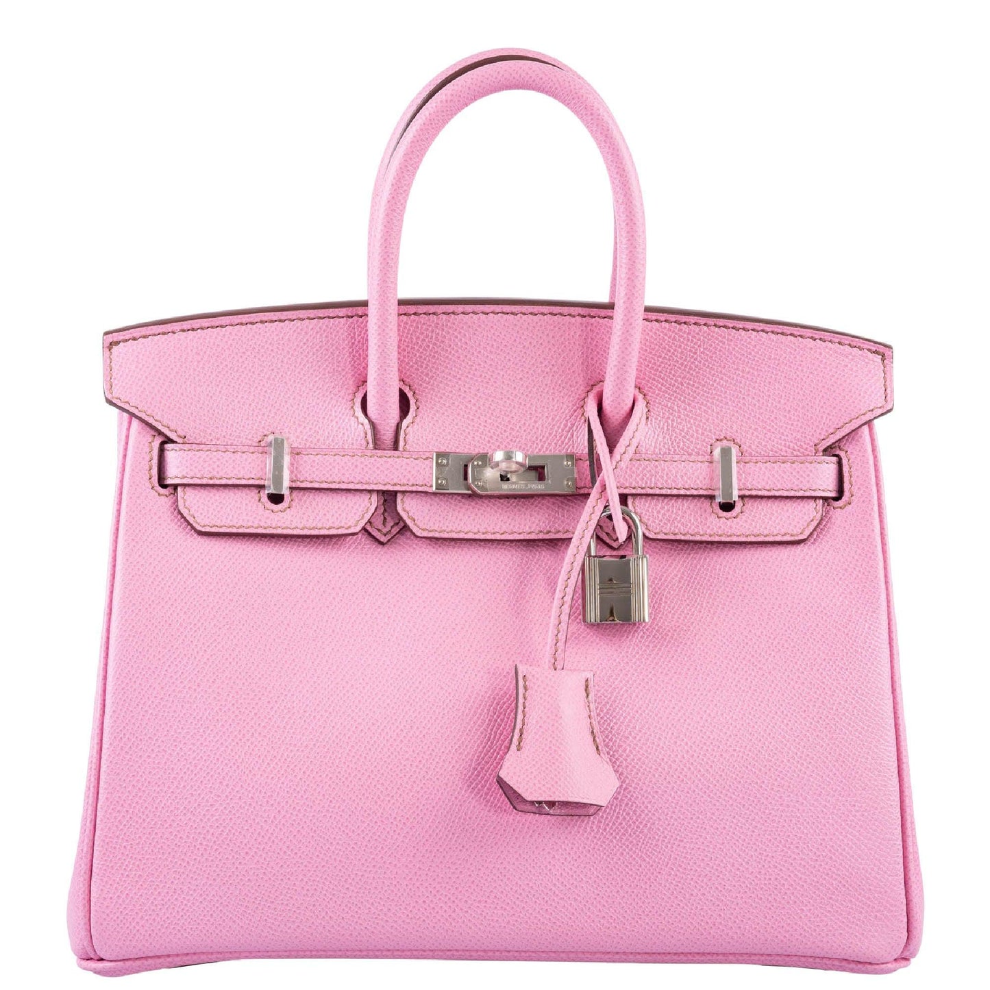 Hermes Birkin 25 HSS Bubblegum Pink 5P Epsom with Palladium Hardware