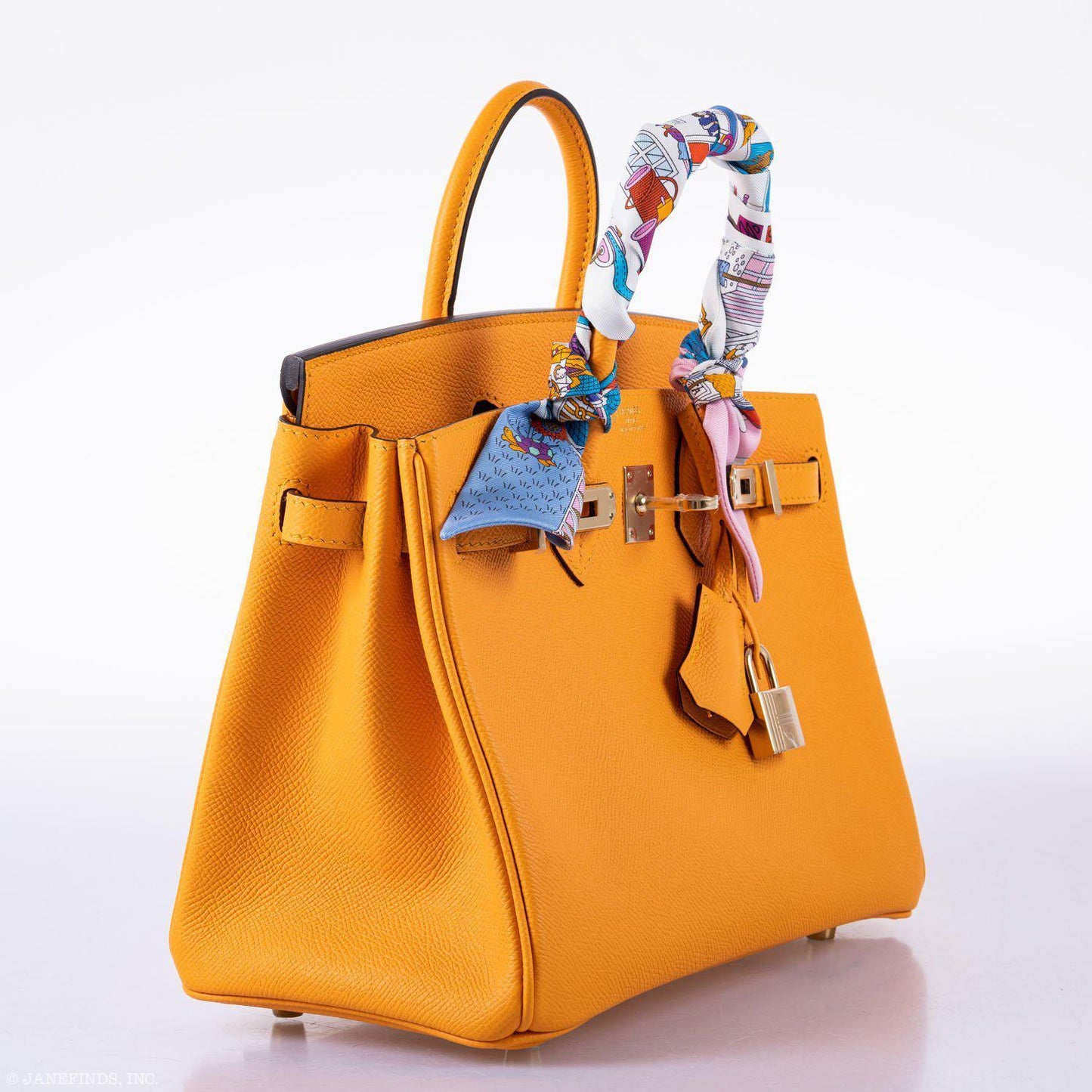 Hermes Birkin 25 HSS Jaune d'Or Epsom Gold Hardware - 2020, Y