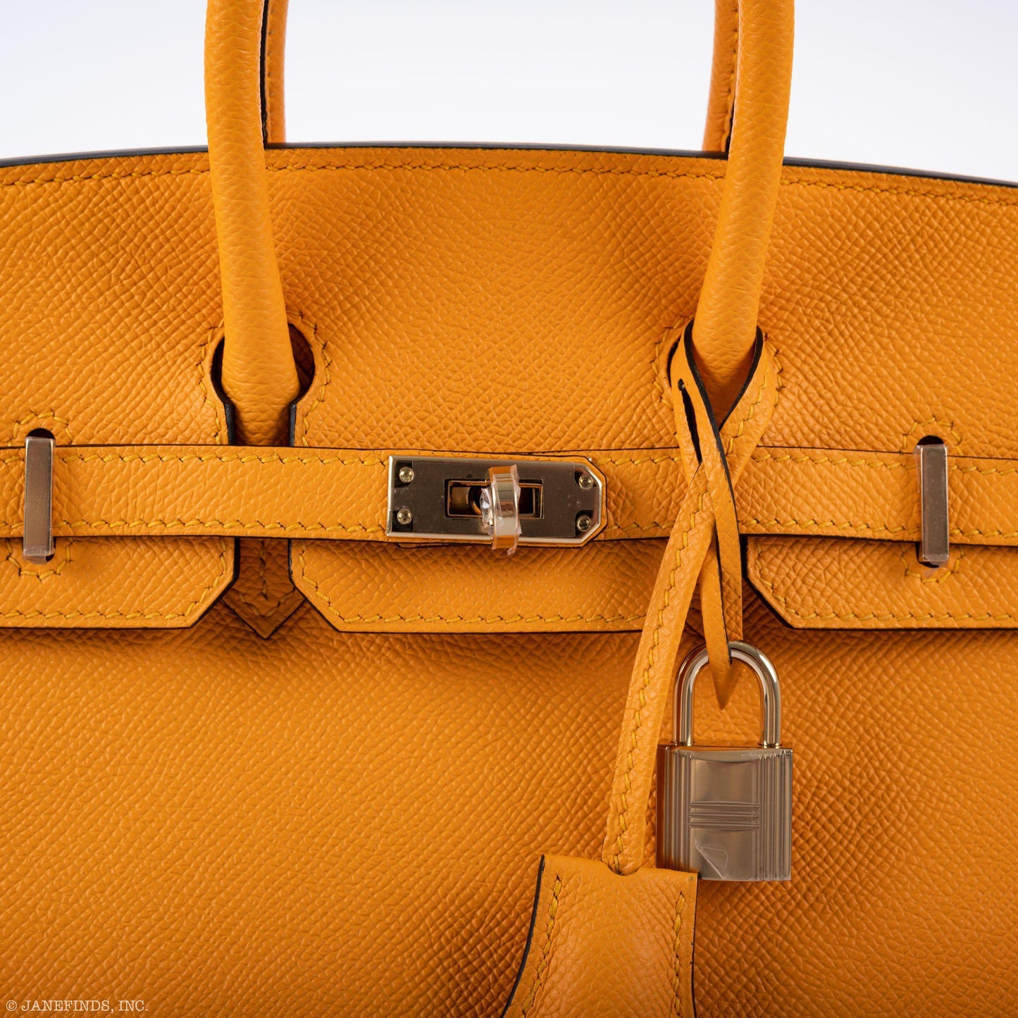 Hermes Birkin 25 HSS Jaune d'Or Epsom Gold Hardware - 2020, Y