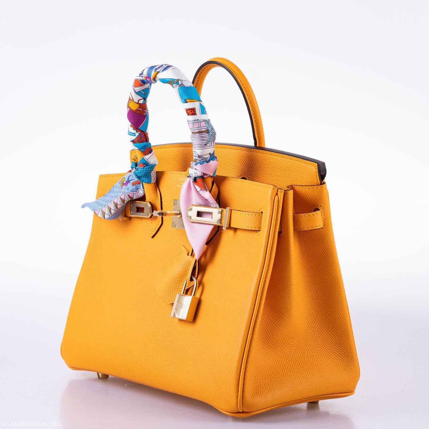 Hermes Birkin 25 HSS Jaune d'Or Epsom Gold Hardware - 2020, Y