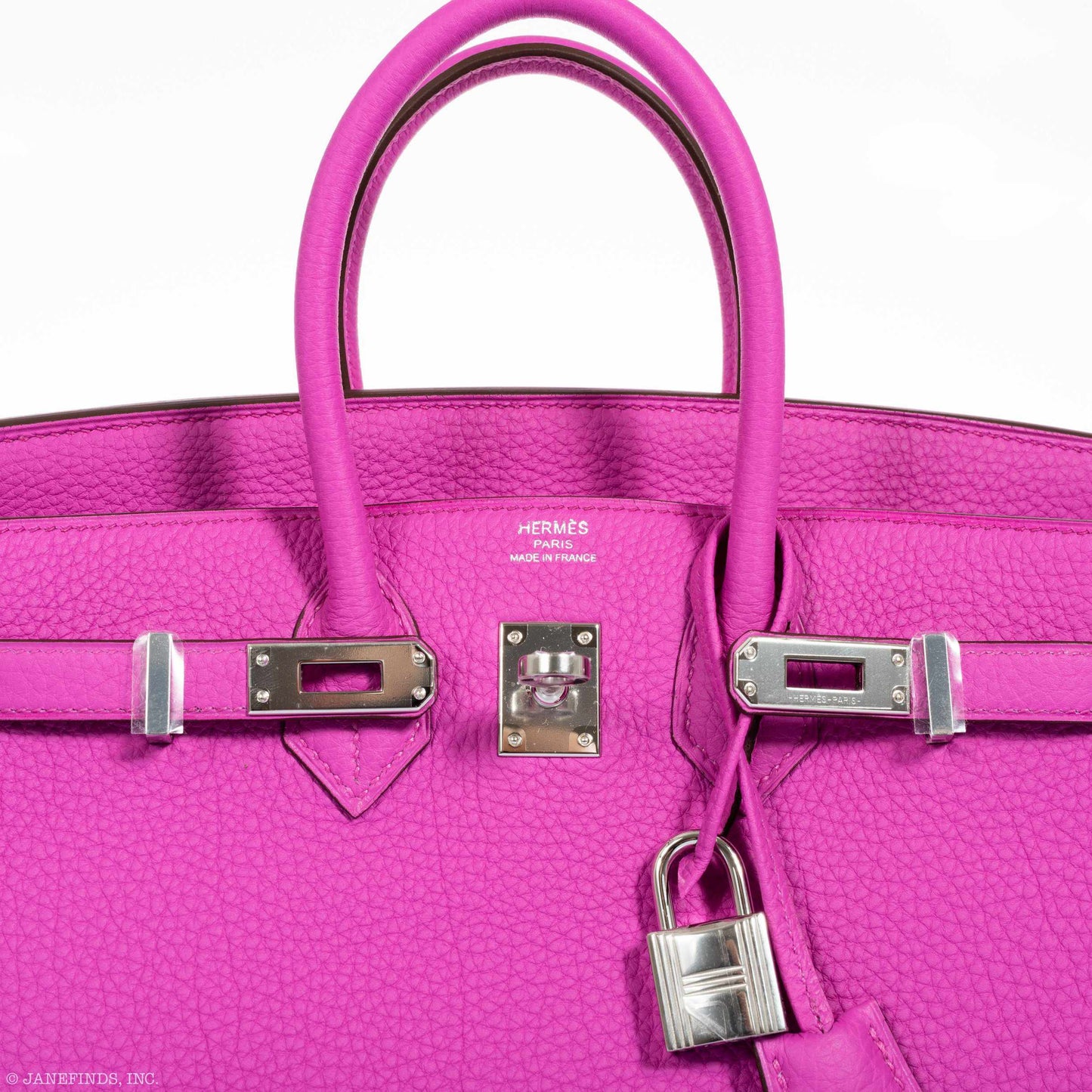 Hermes Birkin 25 Magnolia Togo Palladium Hardware - 2018, C