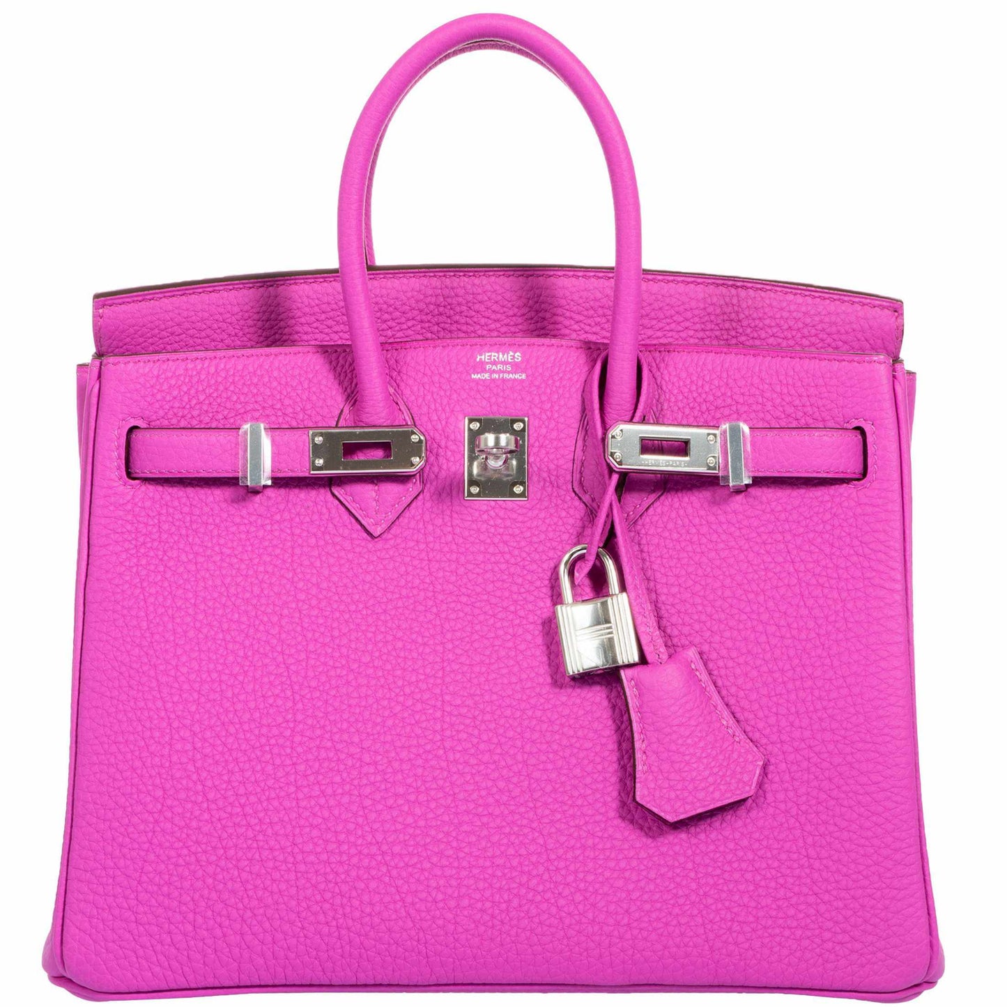 Hermes Birkin 25 Magnolia Togo Palladium Hardware - 2018, C