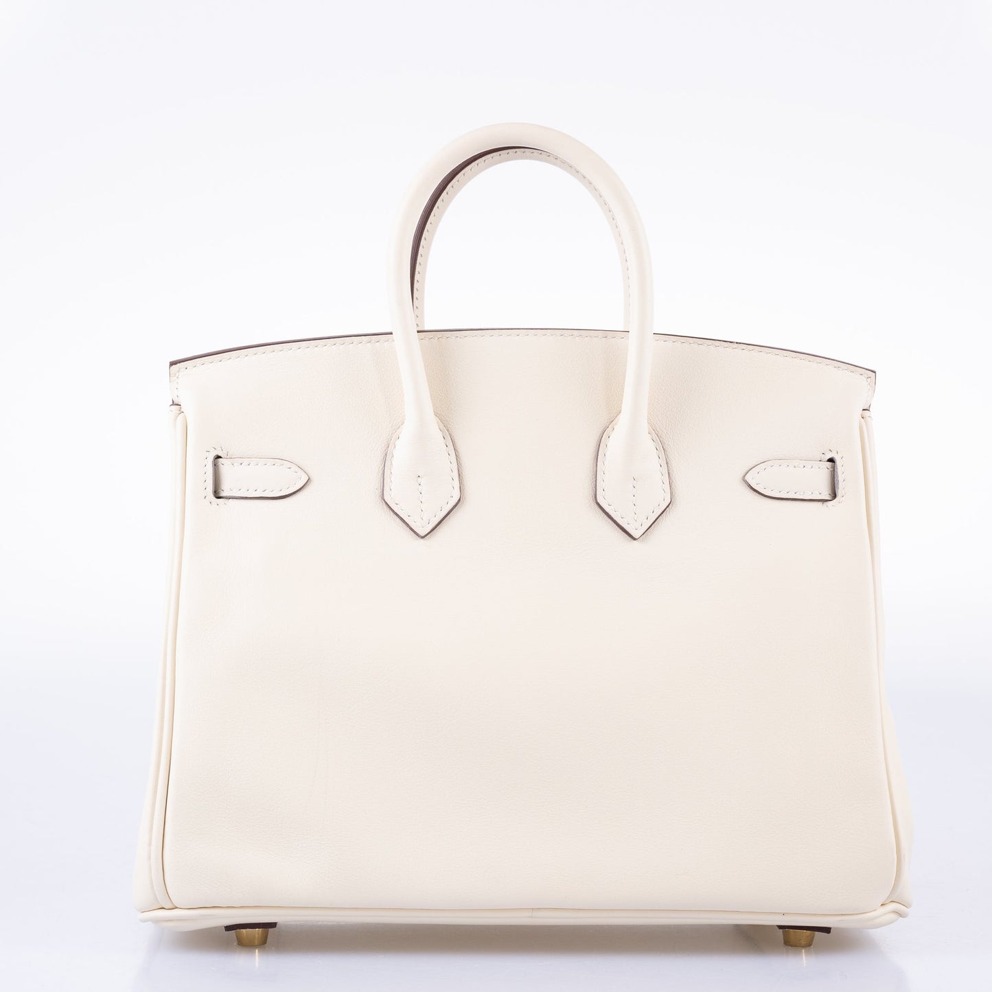 Hermes Birkin 25 Nata Swift leather Gold Hardware - 2021, Z