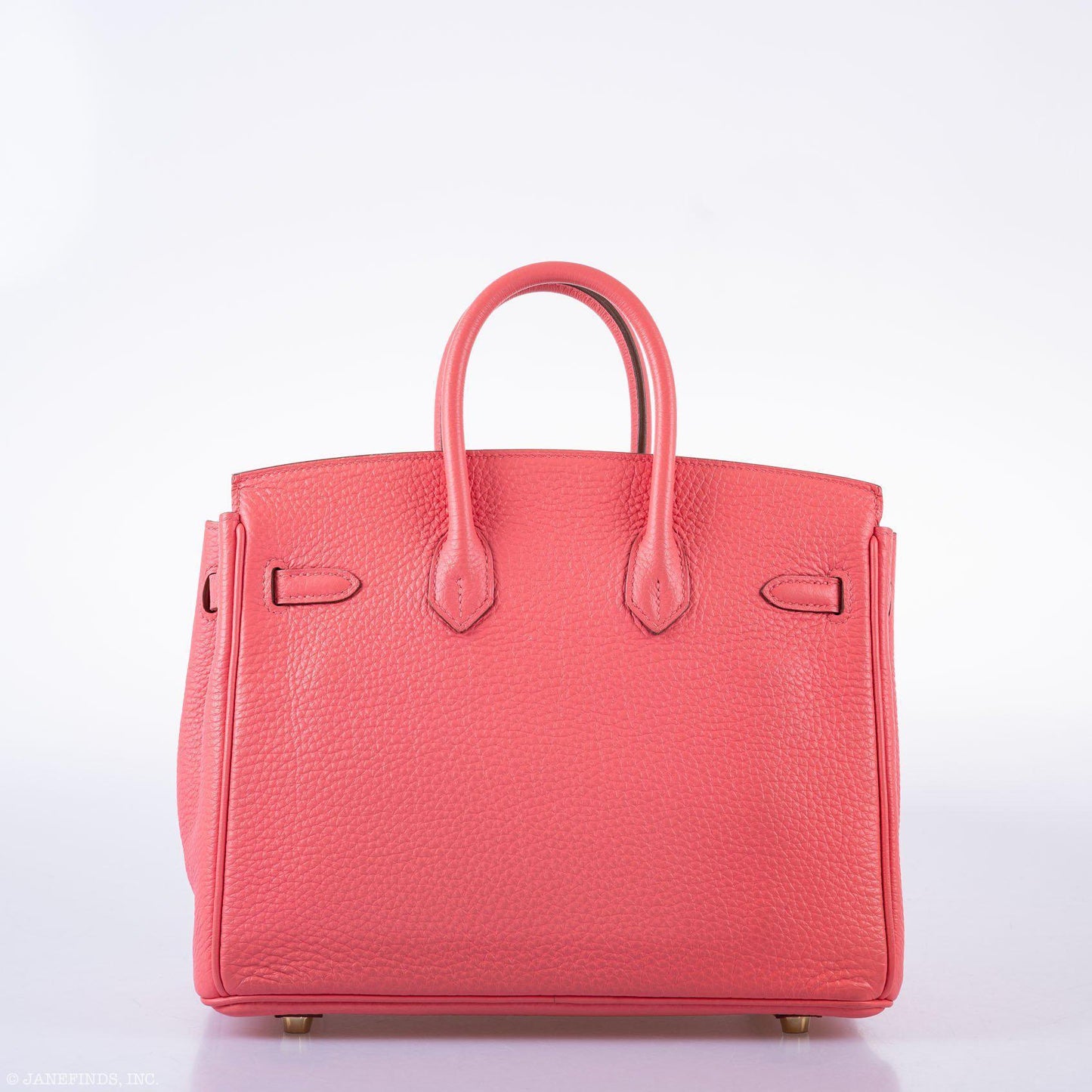 Hermes Birkin 25 Rose Lipstick Togo Gold Hardware - 2013, Q Square